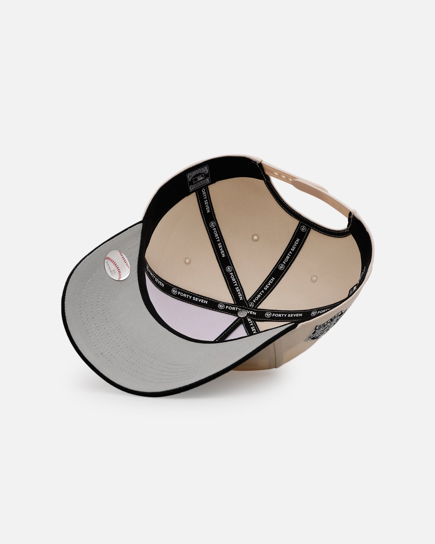 47 Brand Los Angeles Angels 'Herringbone' 47 Offside Snapback Natural/Black、mySite、zt4zffjzw