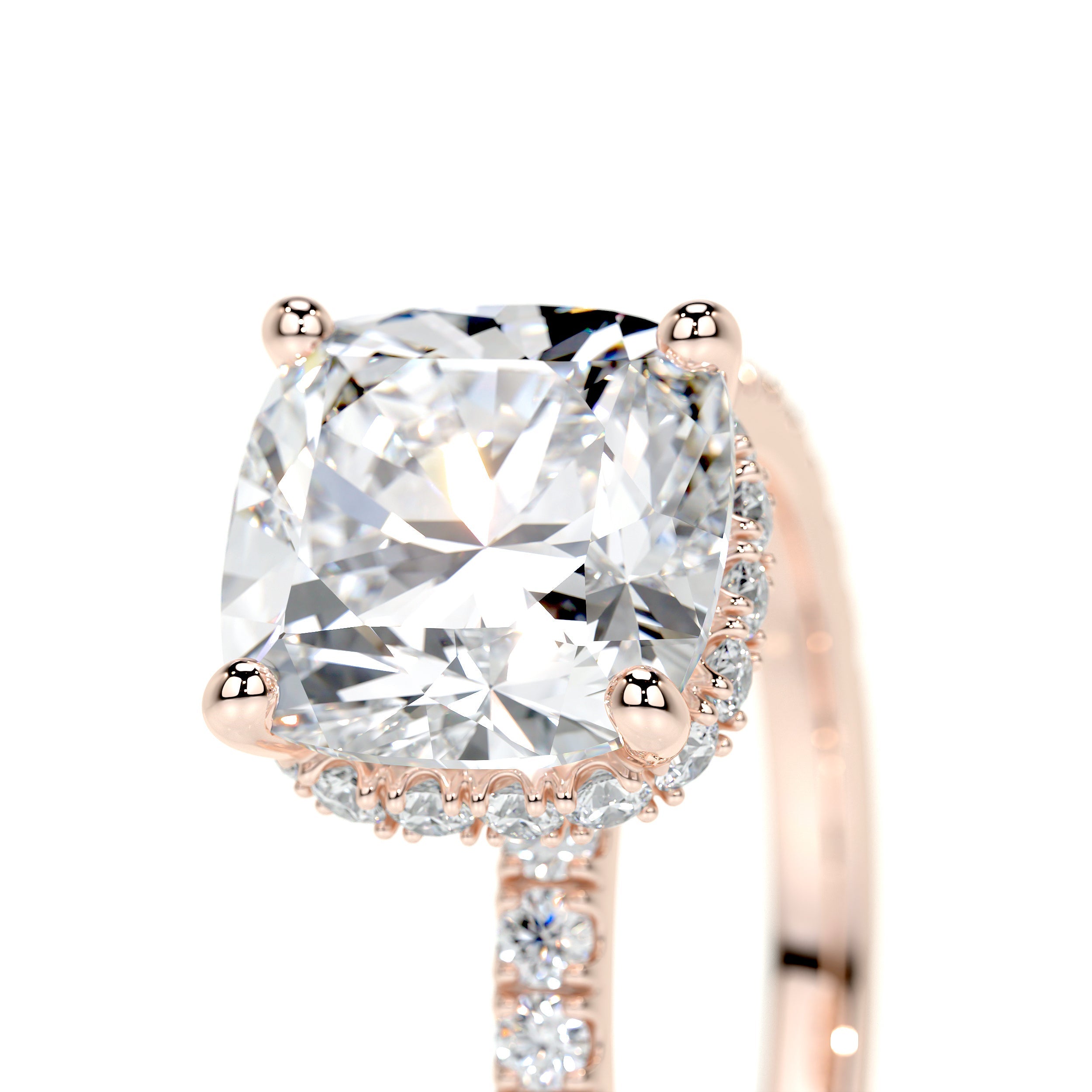 Madeline Lab Grown Diamond Ring -14K Rose Gold、mySite、hinf8tx79