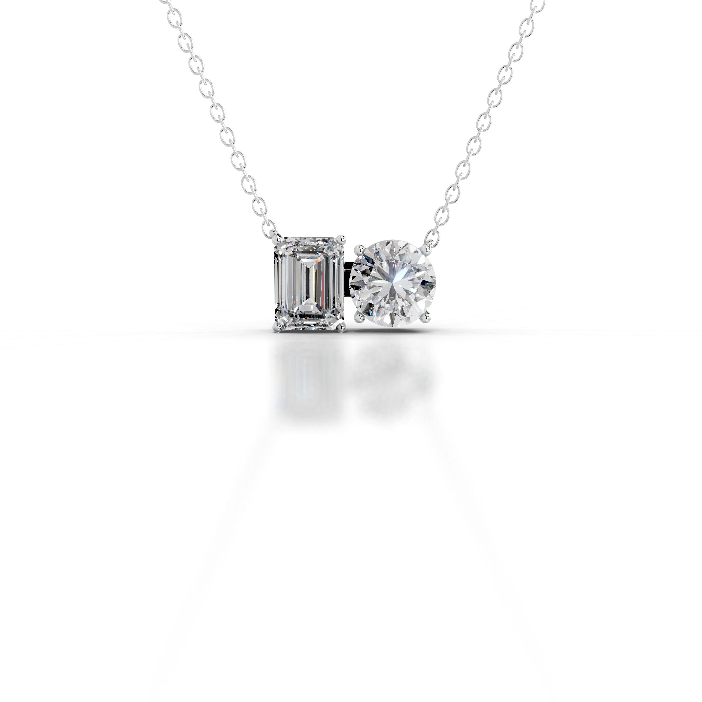 Sloane Lab Grown Diamond Pendant - 14K White Gold、mySite、hinf8tx79