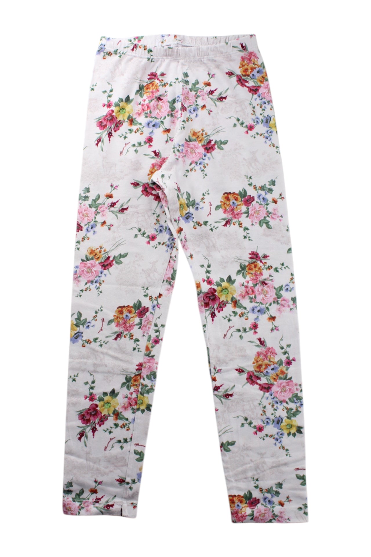 Monnalisa Floral Leggings 8Y、mySite、g9winljtr