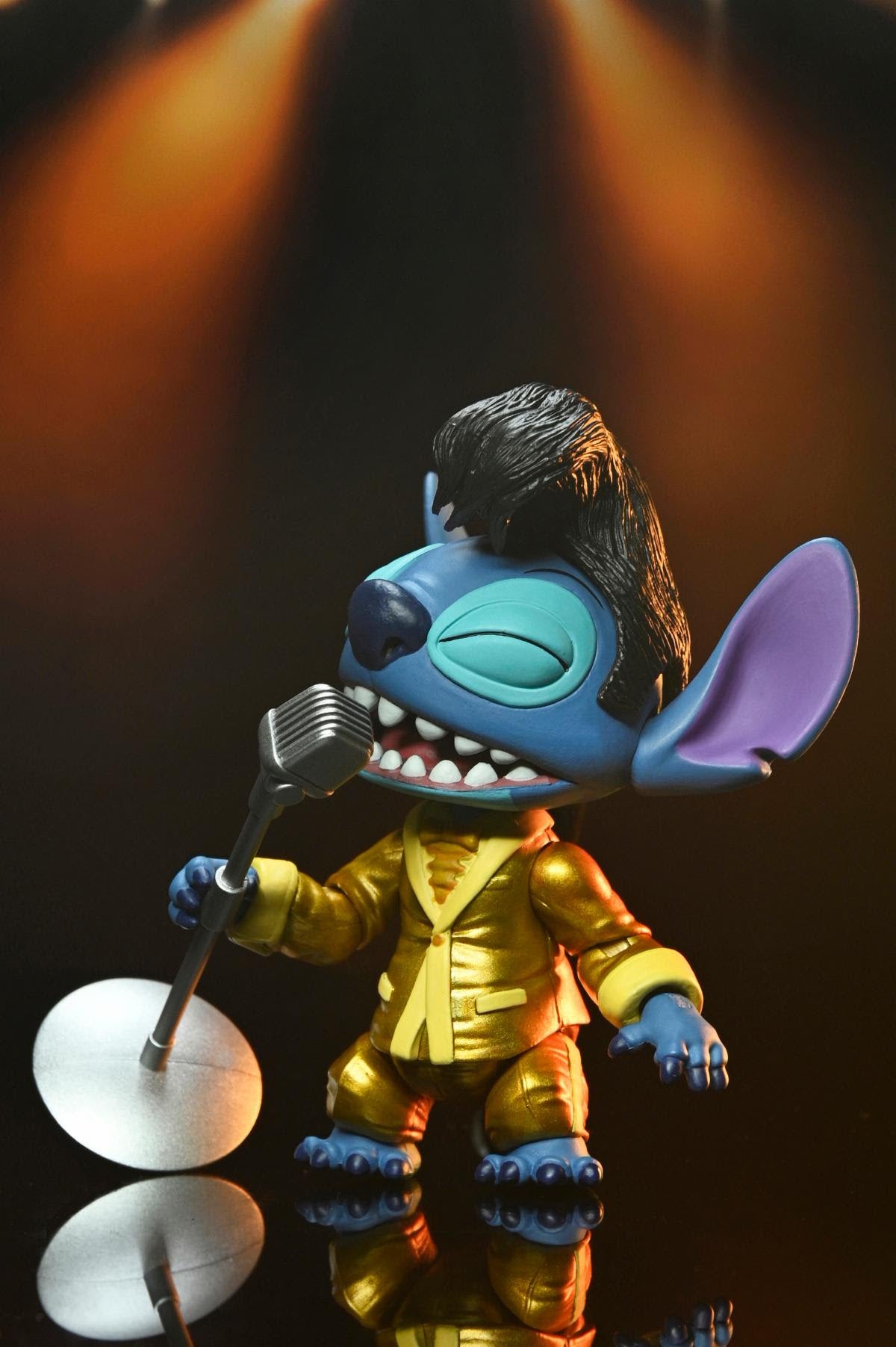 NECA Disney: Lilo & Stitch Ultimate Gold Suit Elvis Stitch、mySite、hgirdovlk