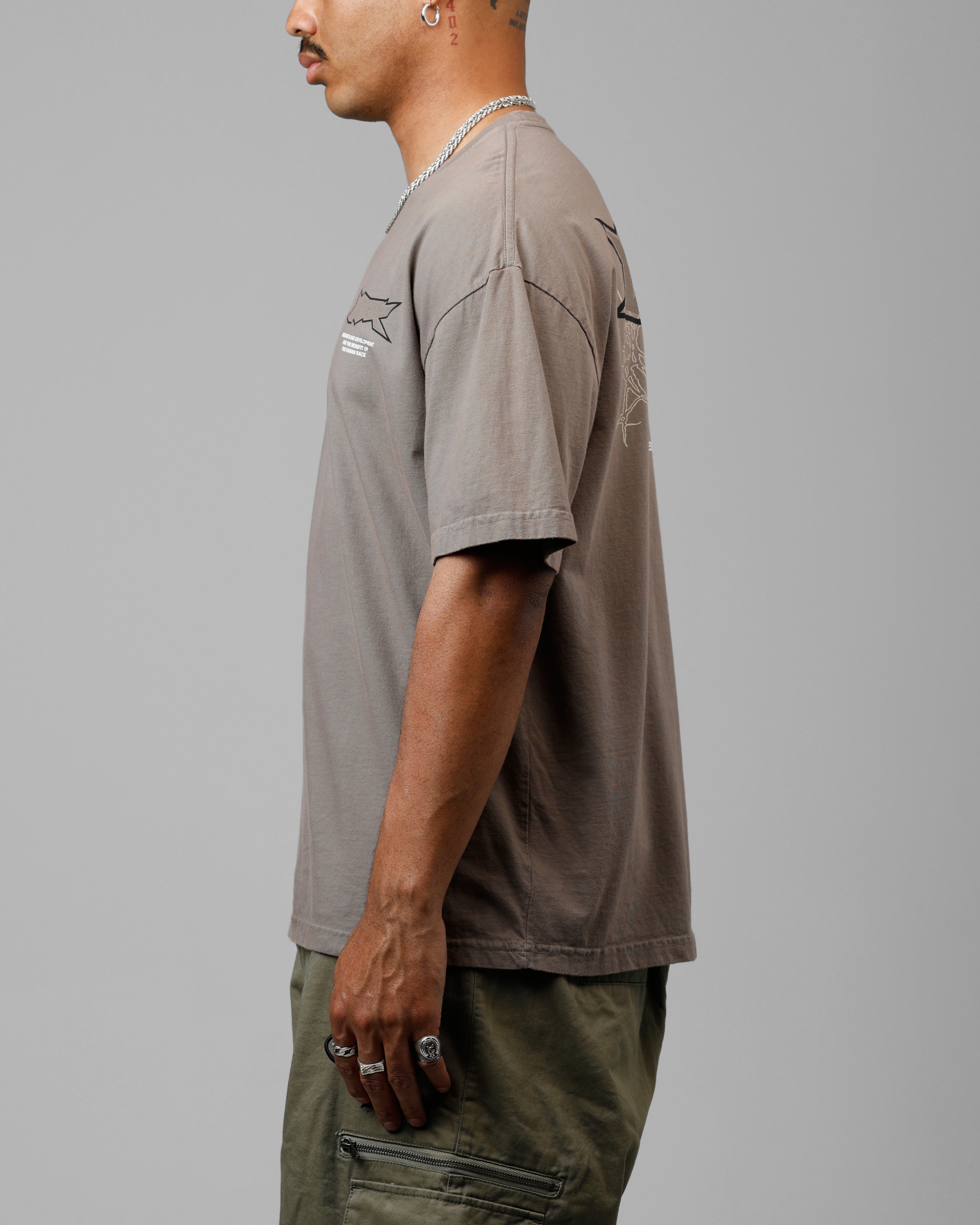 Loiter Runway T-Shirt Brown、mySite、zt4zffjzw