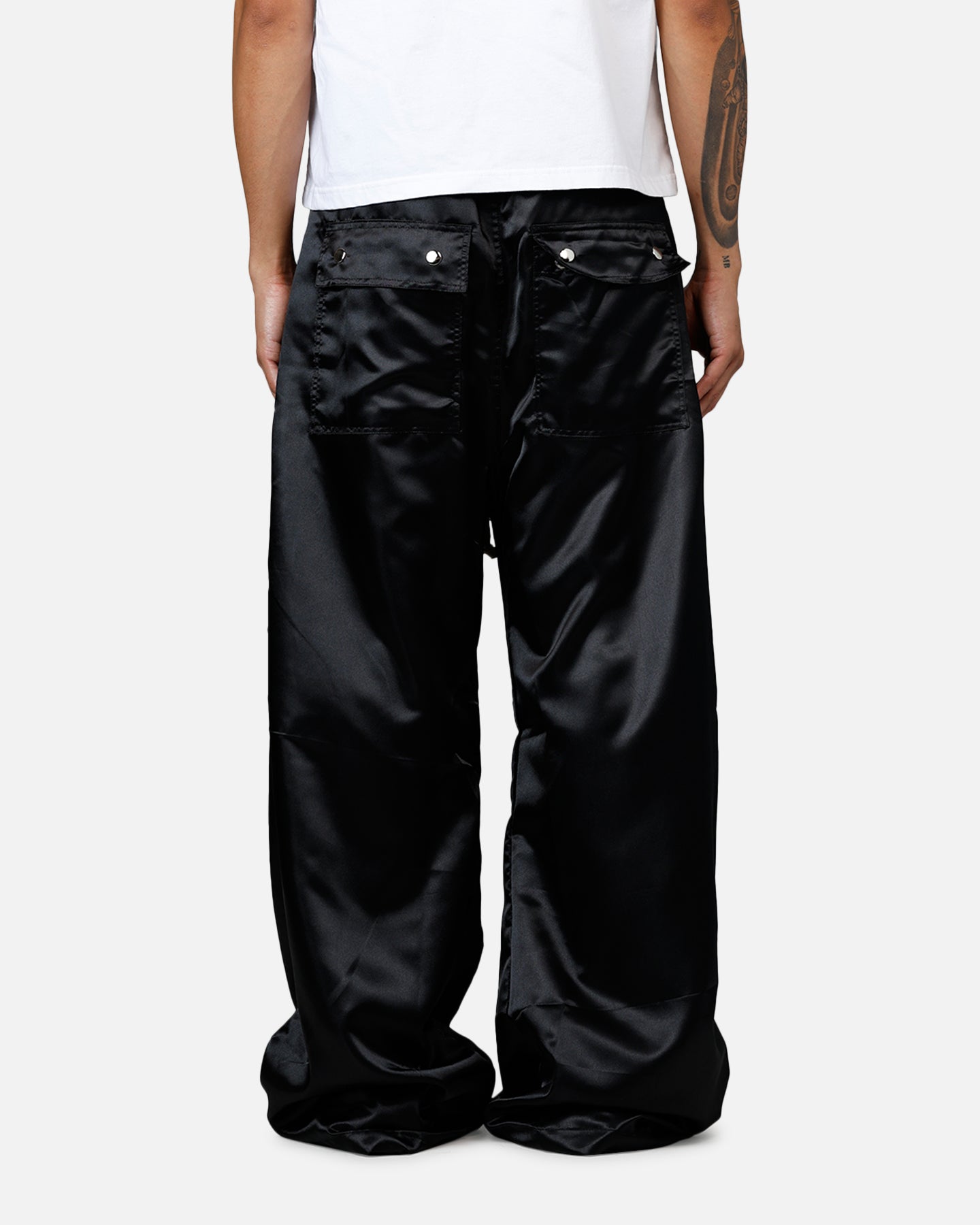 MNML Cupro Rave Pants Black、mySite、zt4zffjzw