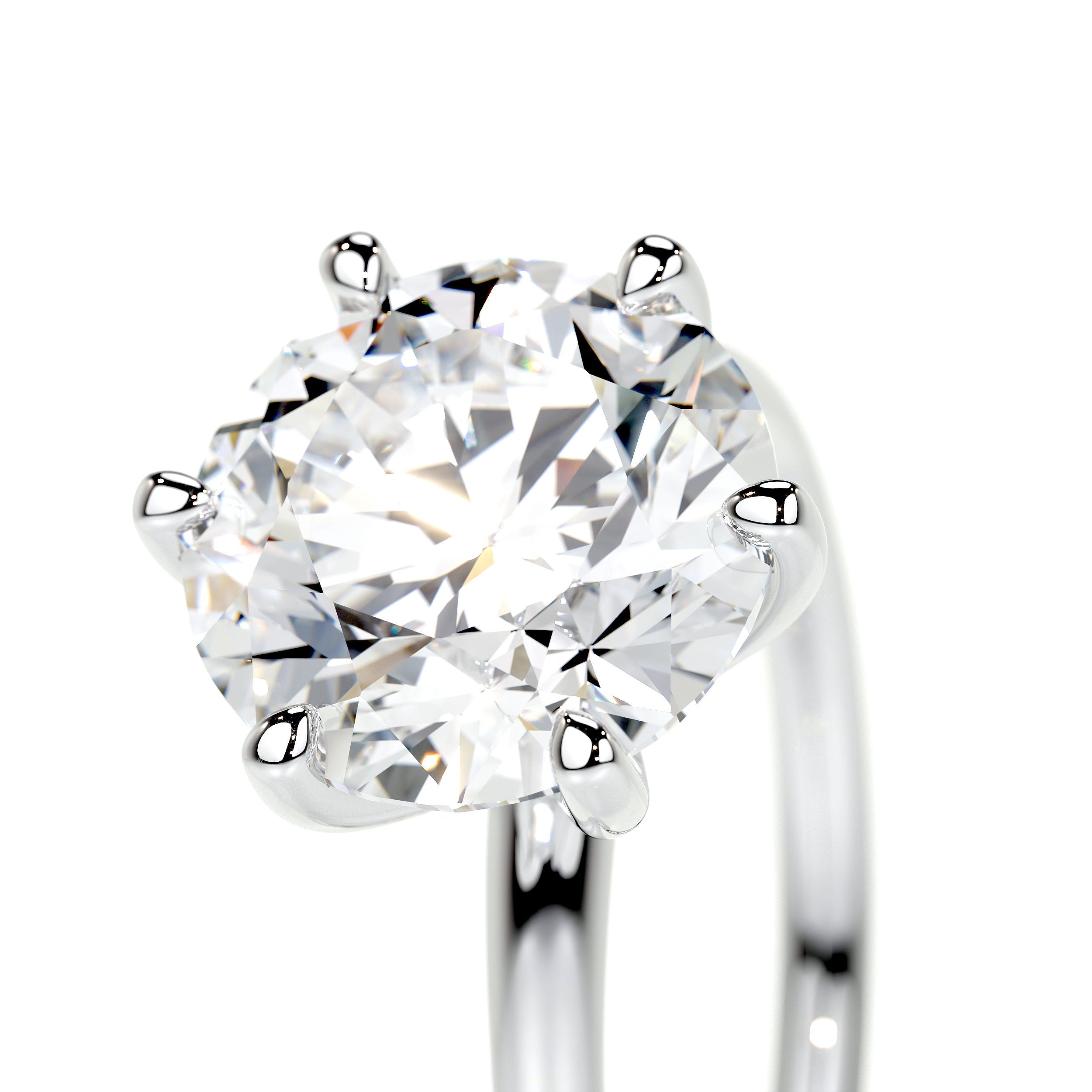 Eloise Lab Grown Diamond Ring -18K White Gold、mySite、hinf8tx79