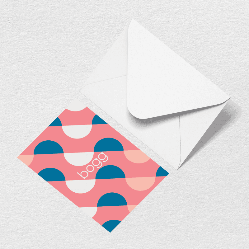 Bogg Greeting Card、mySite、solidvoid