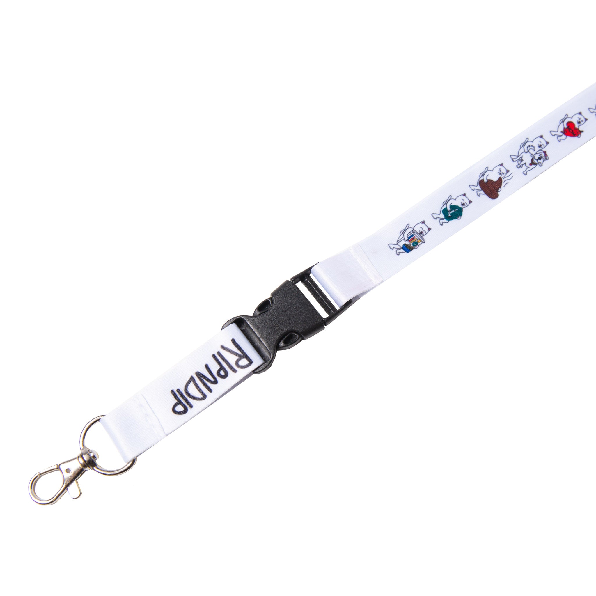  Fuck Everything Lanyard (White)、mySite、merchandisen