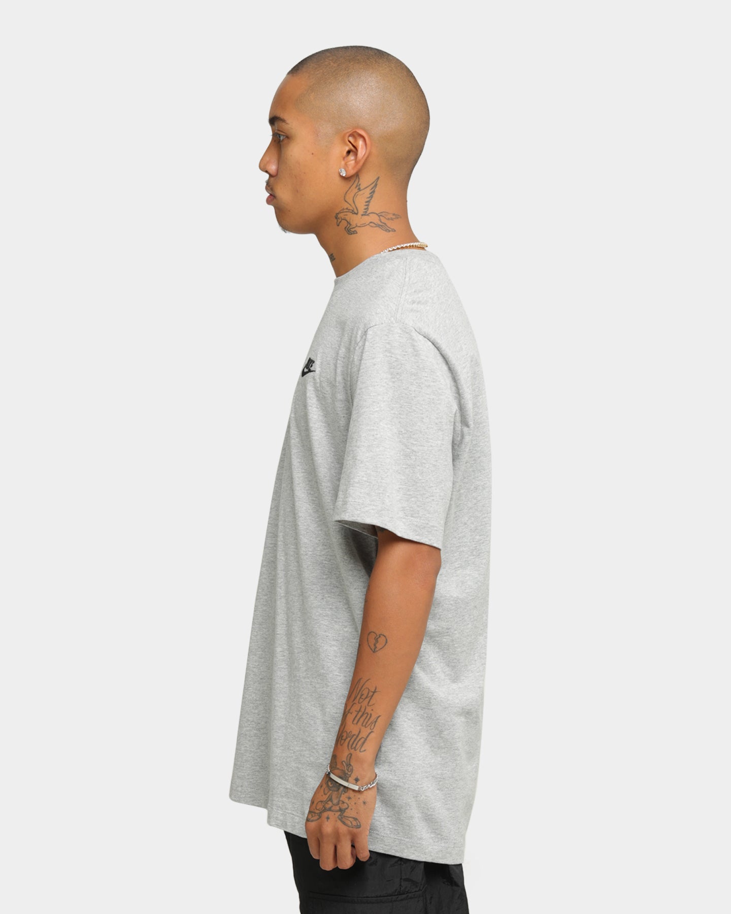 Nike Nike Sportswear Club T-Shirt Dark Grey Heather、mySite、zt4zffjzw