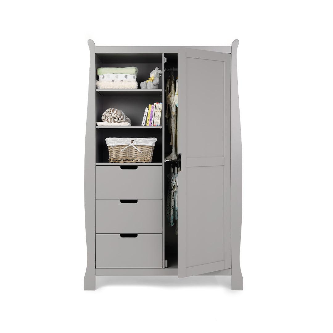  Obaby Stamford Double Wardrobe - Warm Grey、mySite、merchandisen