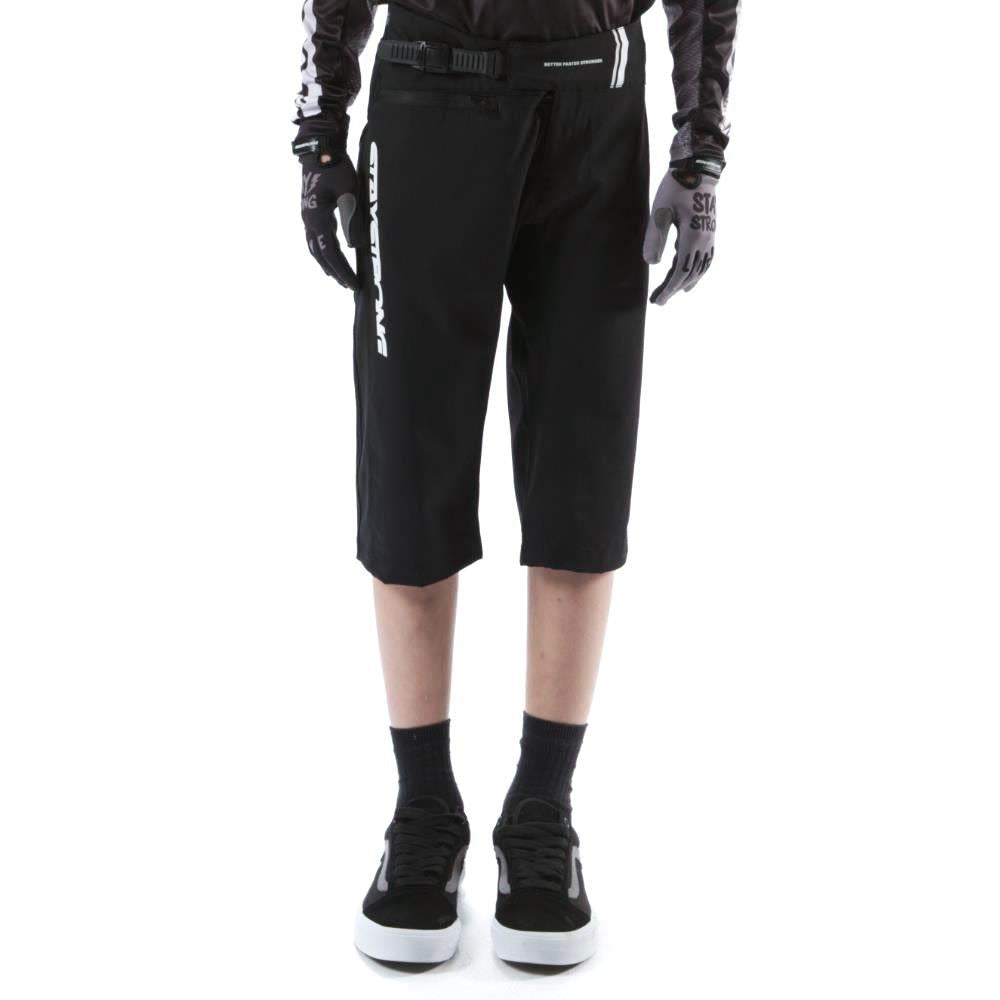  Stay Strong Youth V2 Race Shorts - Black/White、mySite、merchandisen