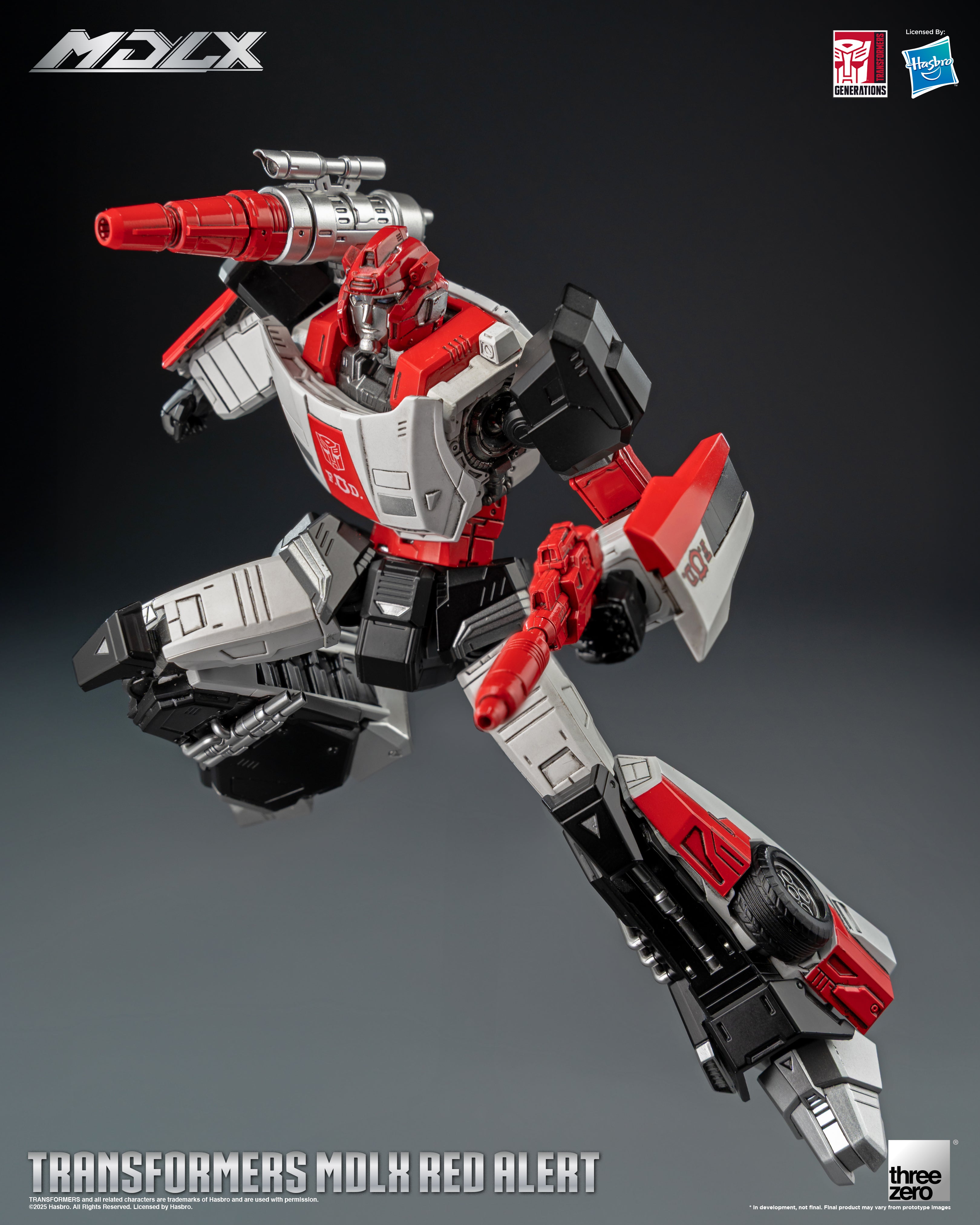 Threezero Transformers MDLX Red Alert、mySite、hgirdovlk