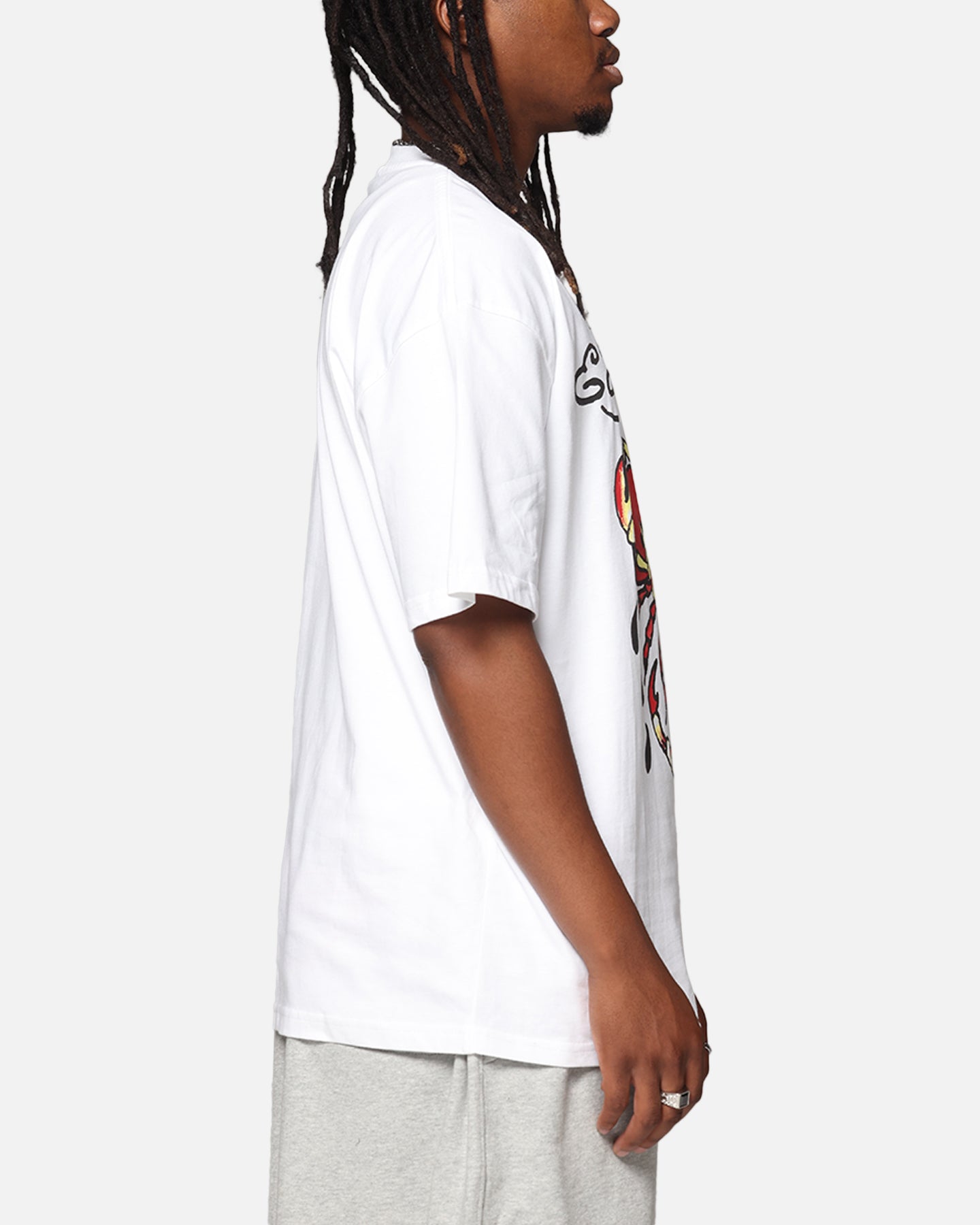 Ed Hardy Scorpion T-Shirt White、mySite、zt4zffjzw