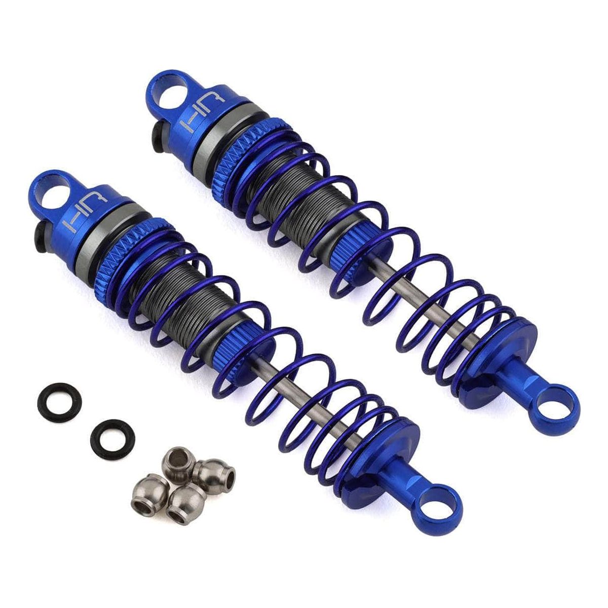  HRAMTT62DP01, Hot Racing Losi Mini-T 2.0 Aluminum Rear Threaded Shock Set (Blue) (2)、mySite、merchandisen