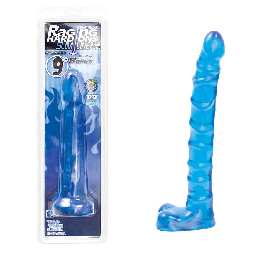 Raging Hard-Ons Slimline 9 Inch Crystal Jelly Anal Dildo by Doc Johnson、mySite、bottomscart