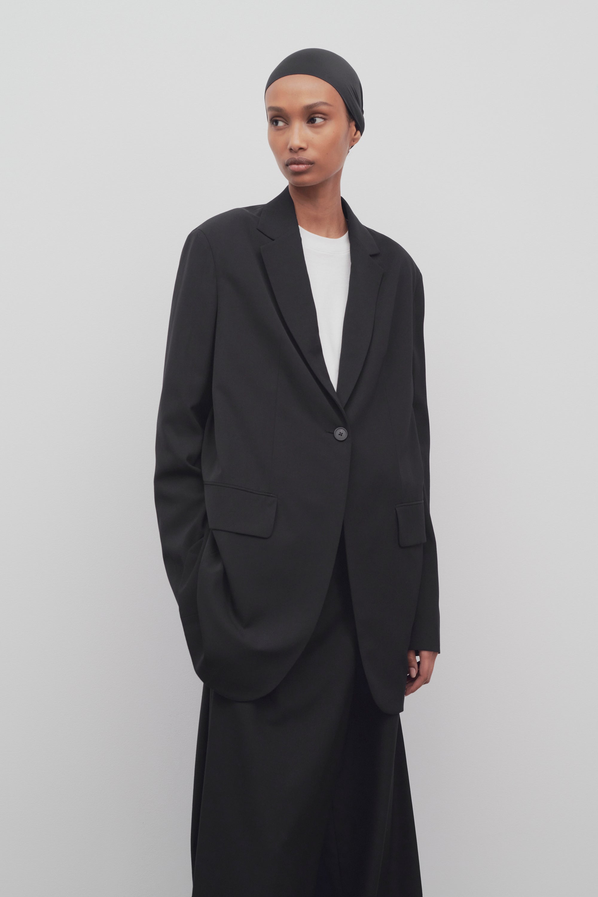 Obine Jacket in Viscose and Wool、mySite、aoinhome