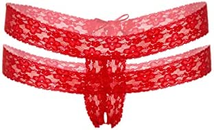 Daring Lucy Thong | Crotchless | Embroidery | 4 Way Stretch、mySite、bottomscart