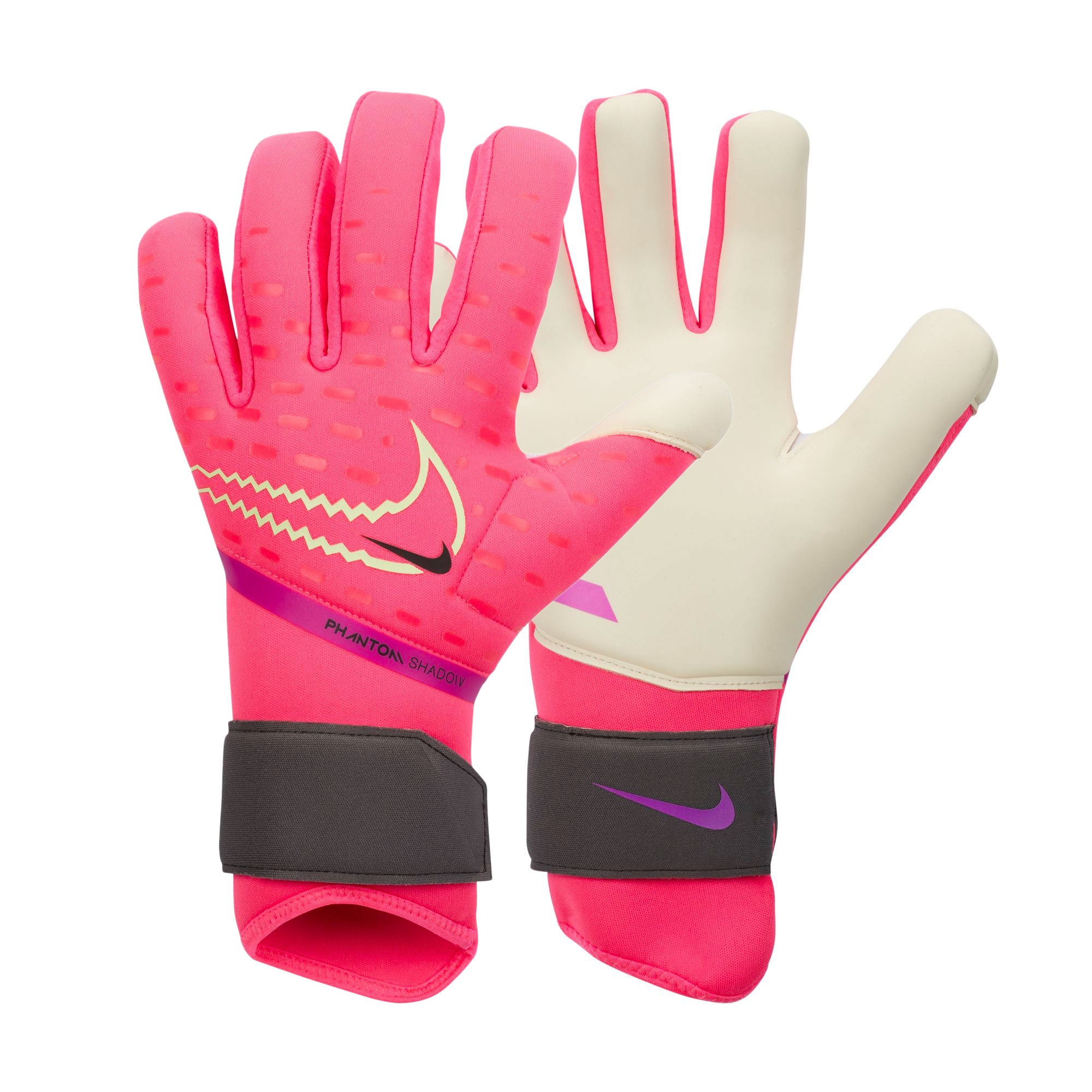 Nike Men's Phantom Shadow Goalkeeper Gloves Hyper Pink/Volt、mySite、bottomscart