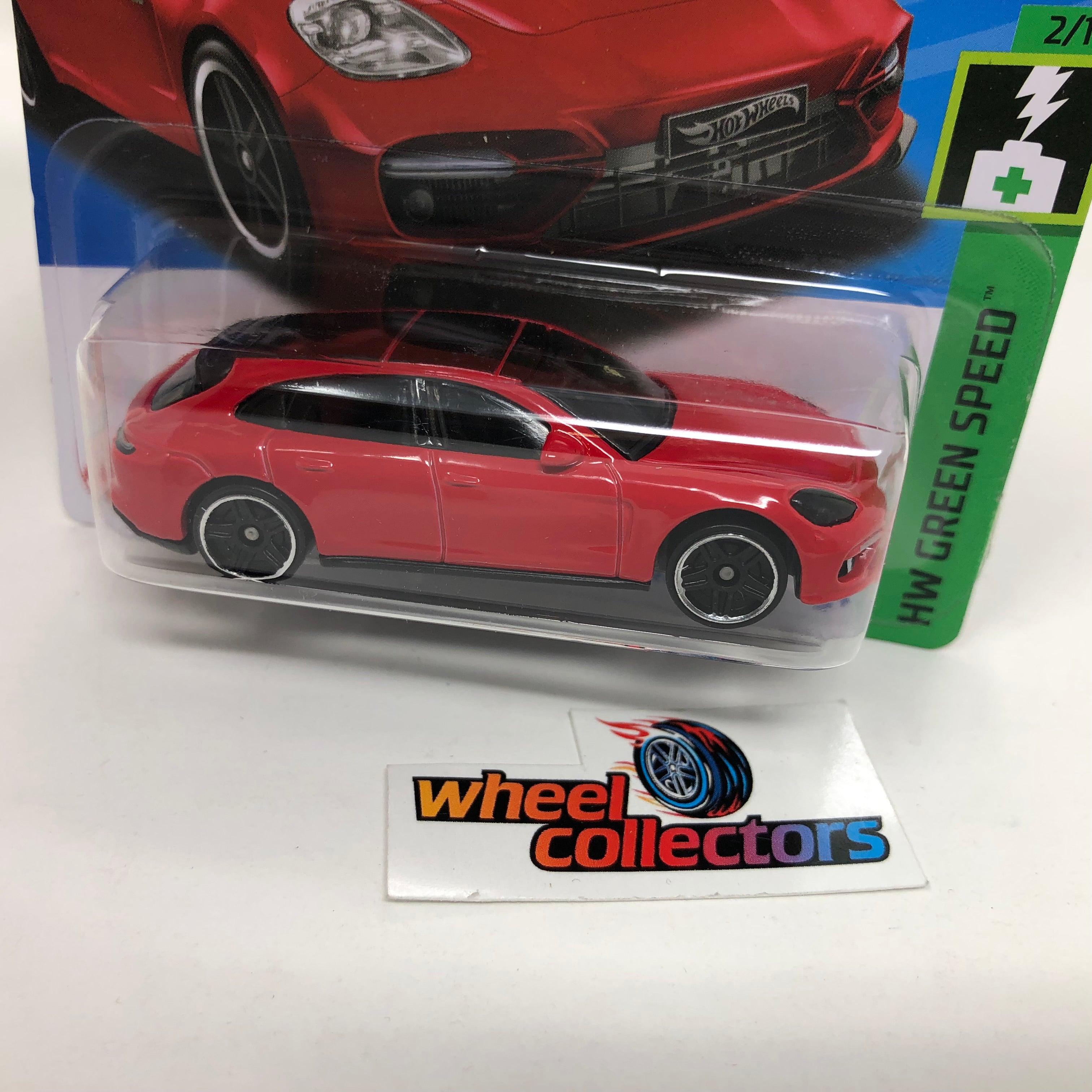 Porsche Panamera Turbo Hybird * RED * 2023 Hot Wheels Case A Release Short Card、mySite、hgirdovlk