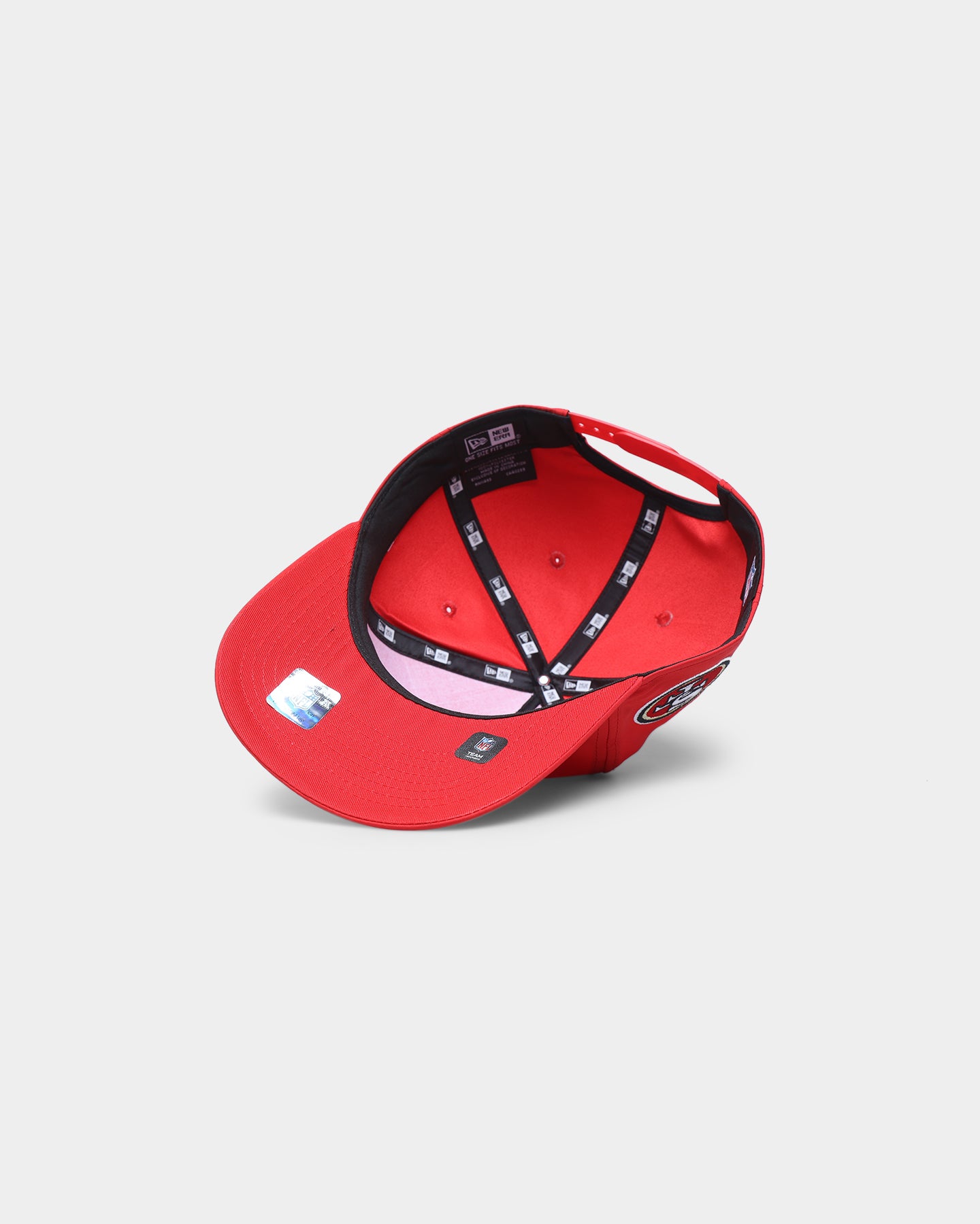 New Era San Francisco 49ers 'Team Script' Prolight Old Golfer Snapback Original Team Colours、mySite、zt4zffjzw