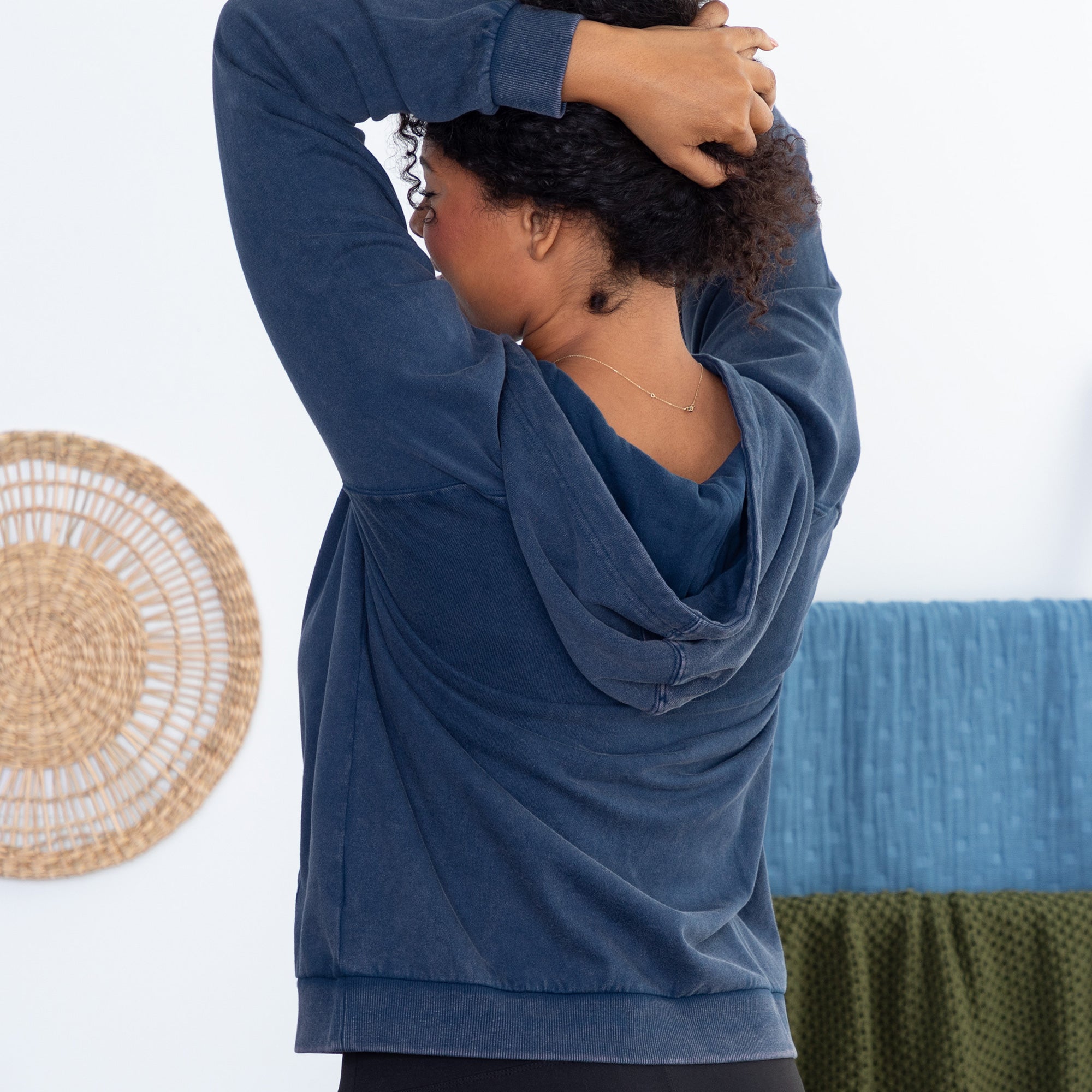 Pet & Moon Mineral Wash Hoodie、mySite、camillekostekn