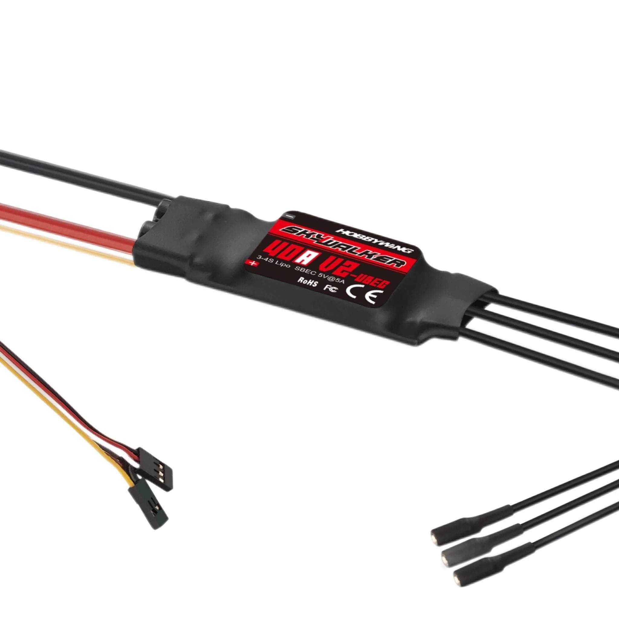  HobbyWing Skywalker 32Bit V2 3-4S Individual 40A ESC、mySite、merchandisen