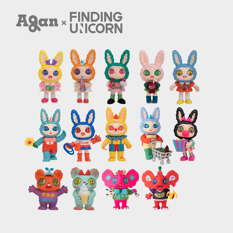  Finding Unicorn AGAN American Vintage Series Blind Box、mySite、greenlandpopulation