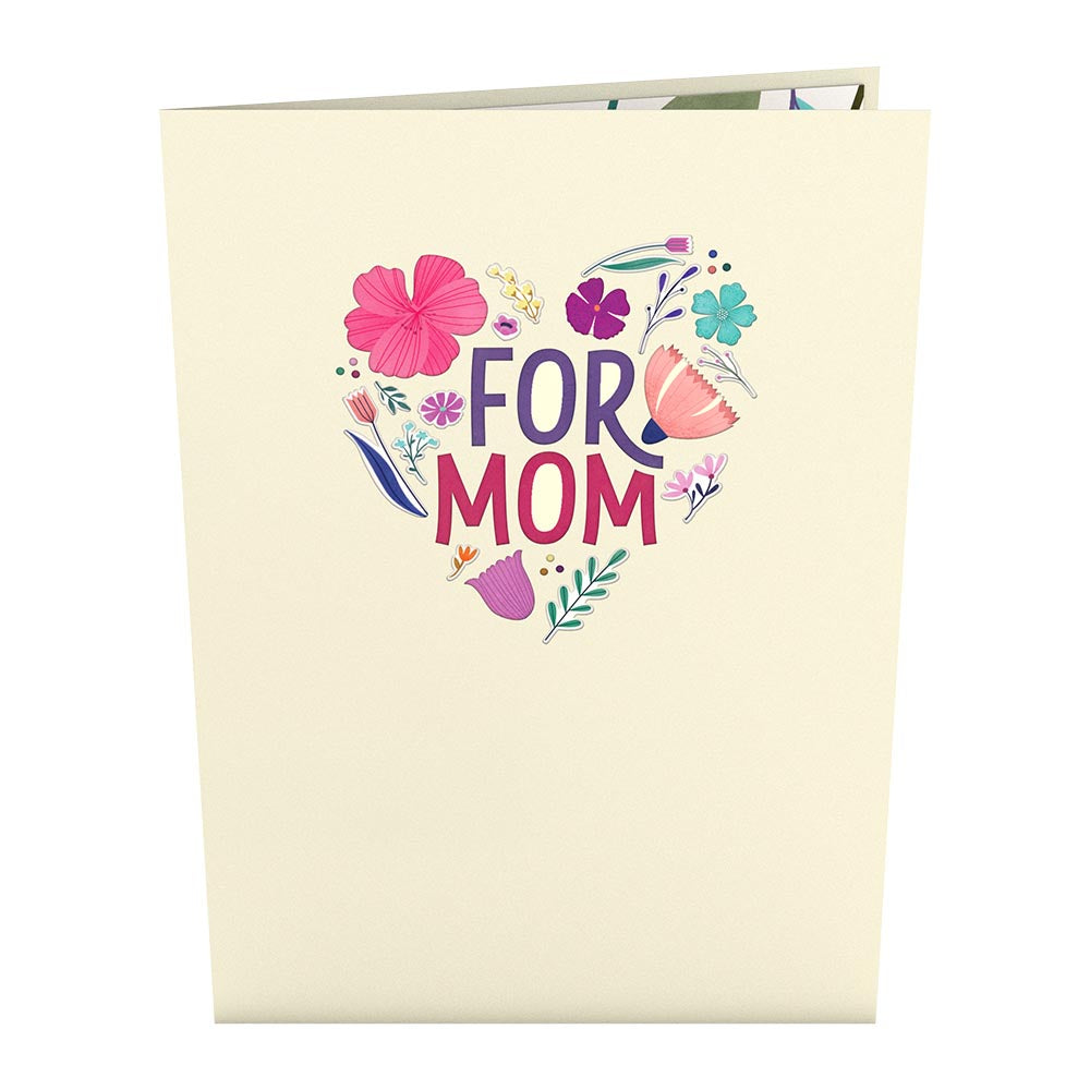 Mother's Day Basket Pop-Up Card、mySite、solidvoid