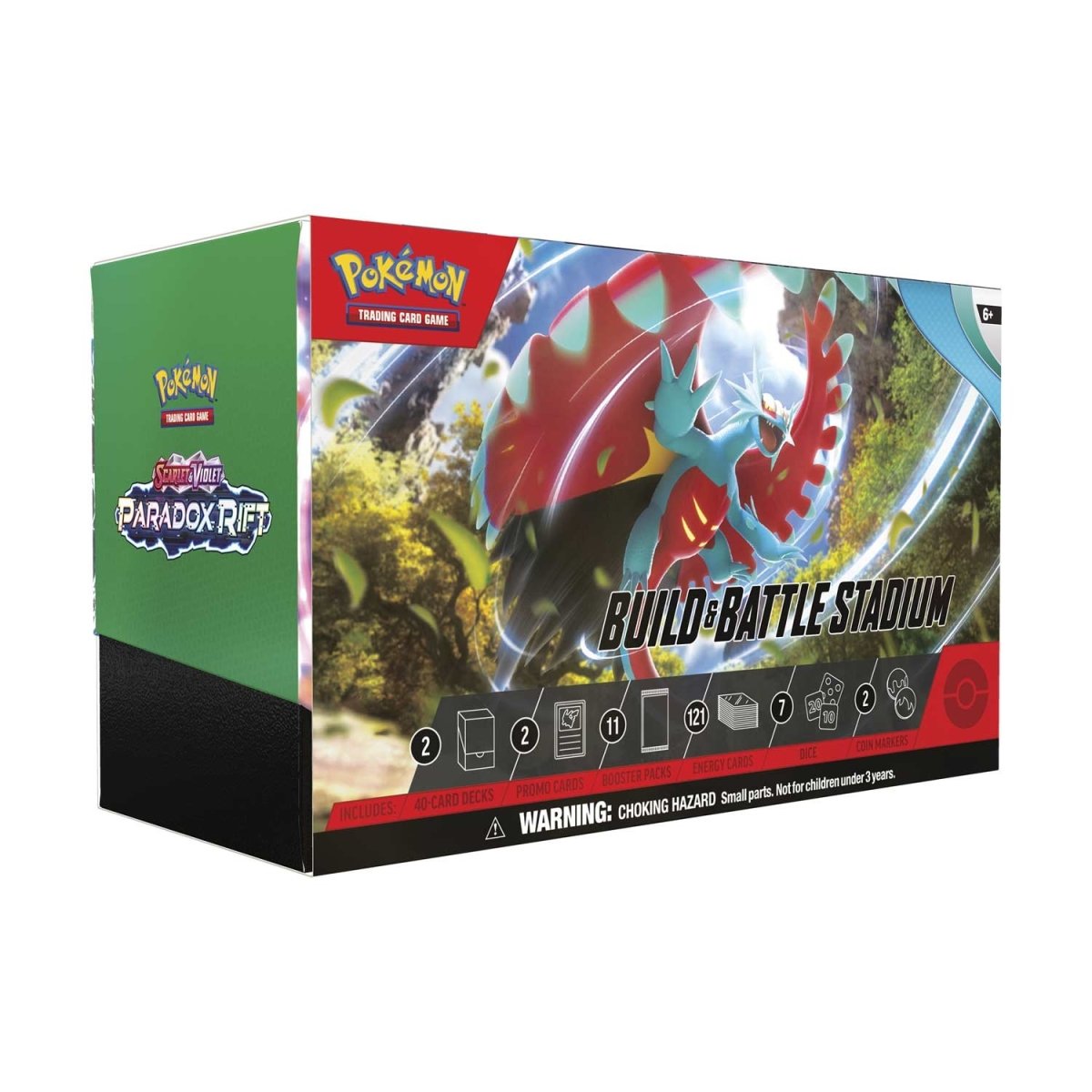 Pokemon TCG: Paradox Rift Build & Battle Stadium、mySite、hgirdovlk