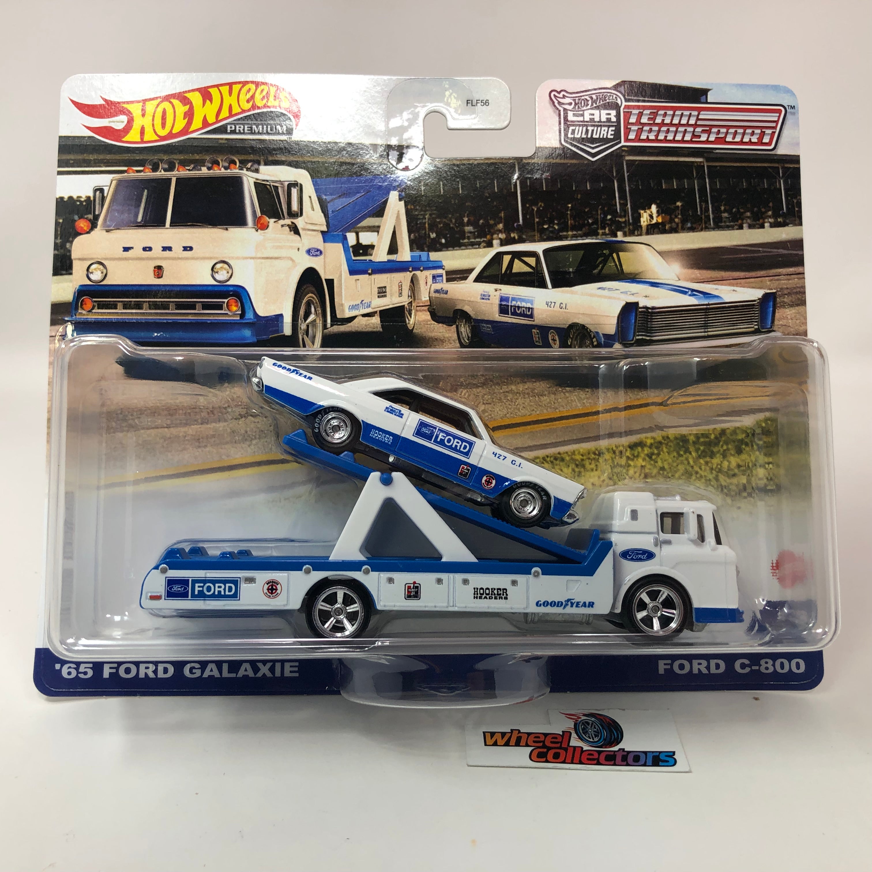 '65 Ford Galaxie & Ford C-800 * 2022 Hot Wheels Team Transport Car Culture Case P、mySite、hgirdovlk