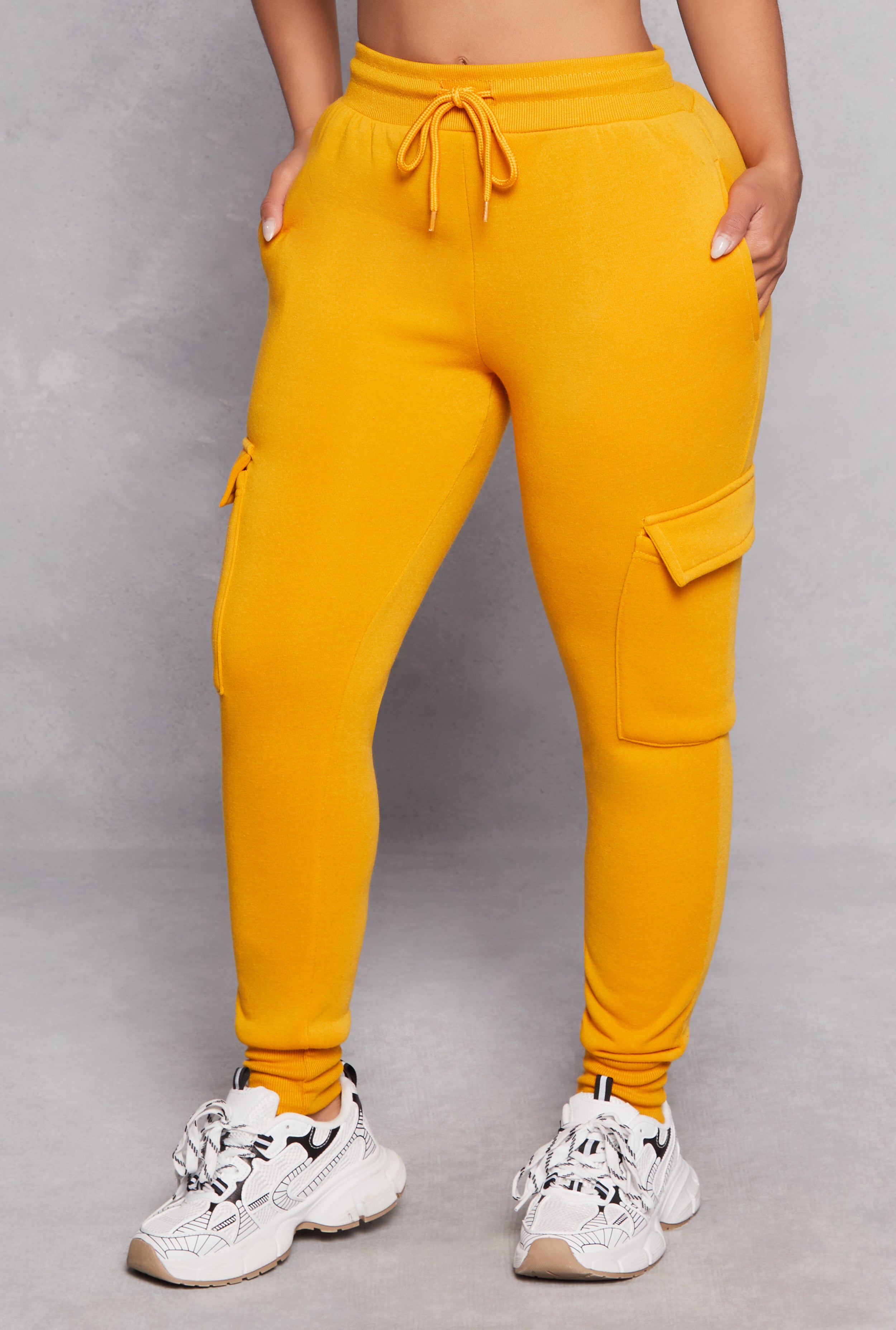 Fleece Cargo Pocket Joggers、mySite、camillekostekn