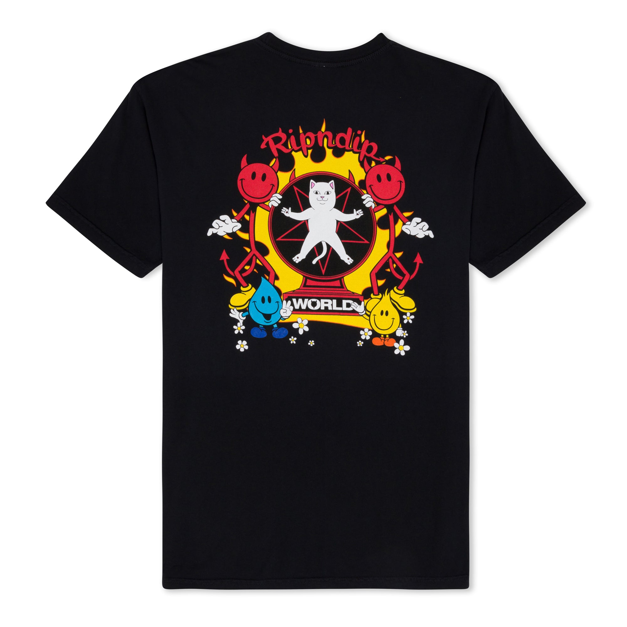  Ripndip World Tee (Vintage Black)、mySite、merchandisen