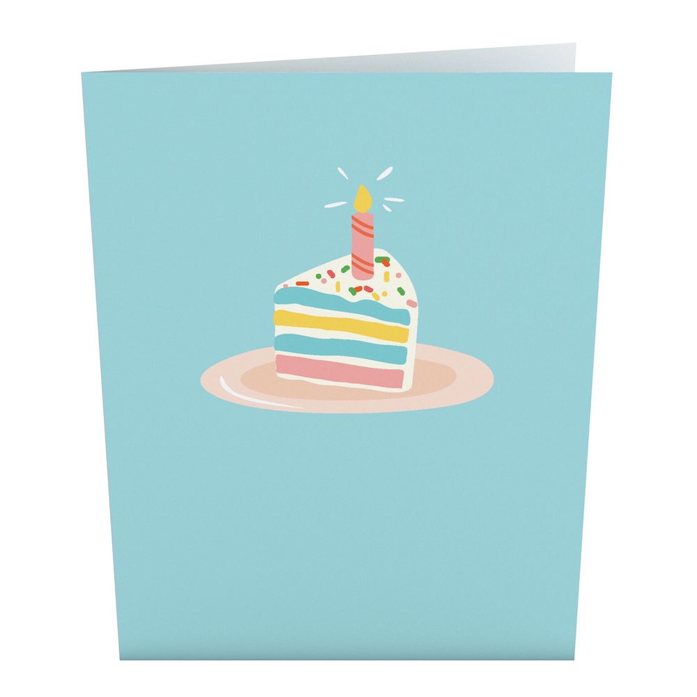 Happy Birthday Fun Sprinkles Cake: Paperpop® Card、mySite、solidvoid