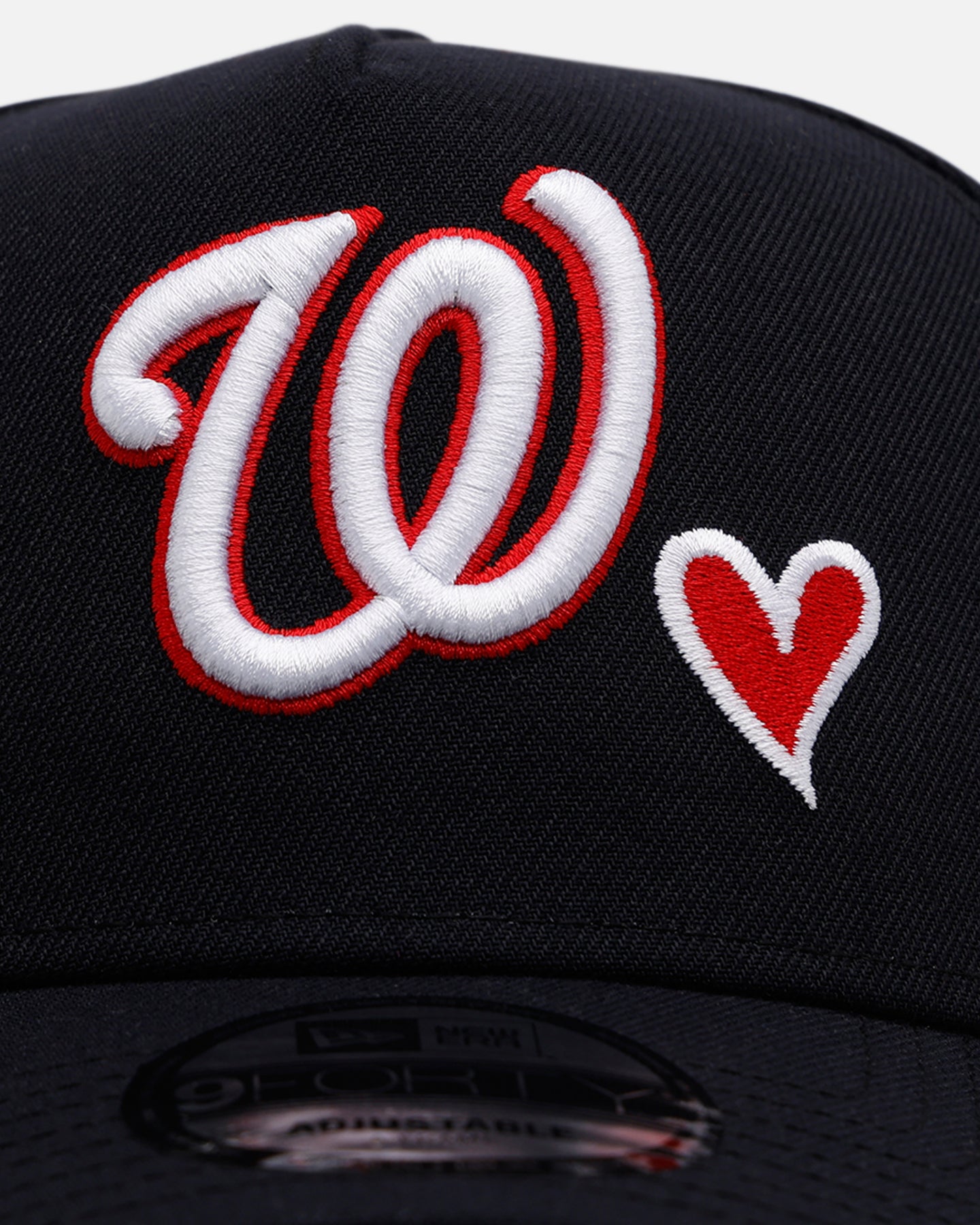 New Era Washington Nationals 'Team Color Hearts' 9FORTY A-Frame Snapback Official Team Color、mySite、zt4zffjzw