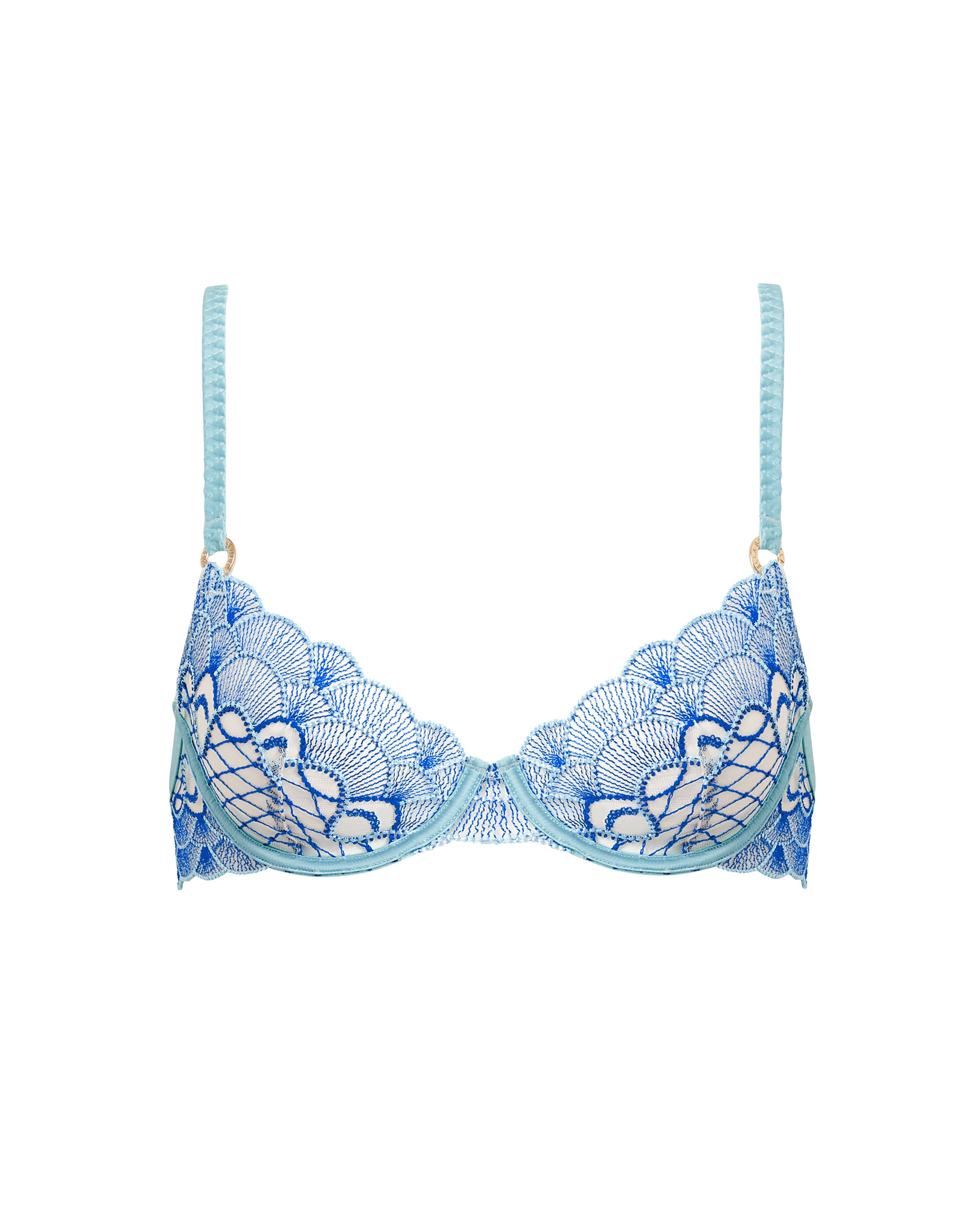 Elina Wired Bra Egyptian Blue/Island Paradise Blue/Sheer、mySite、bengalsvssteelers
