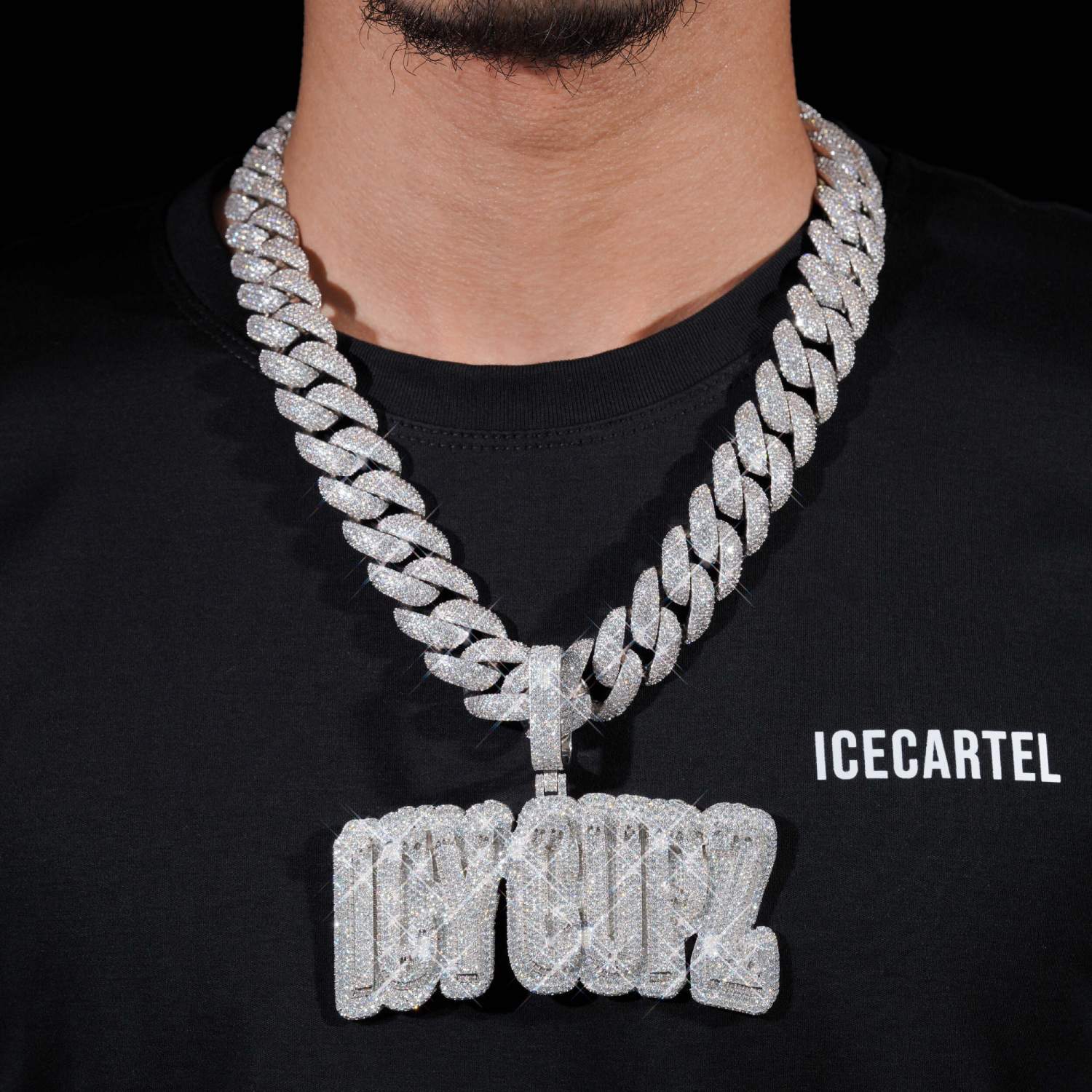 ICY CUPZ Custom Moissanite Pendant 14K Gold、mySite、hinf8tx79