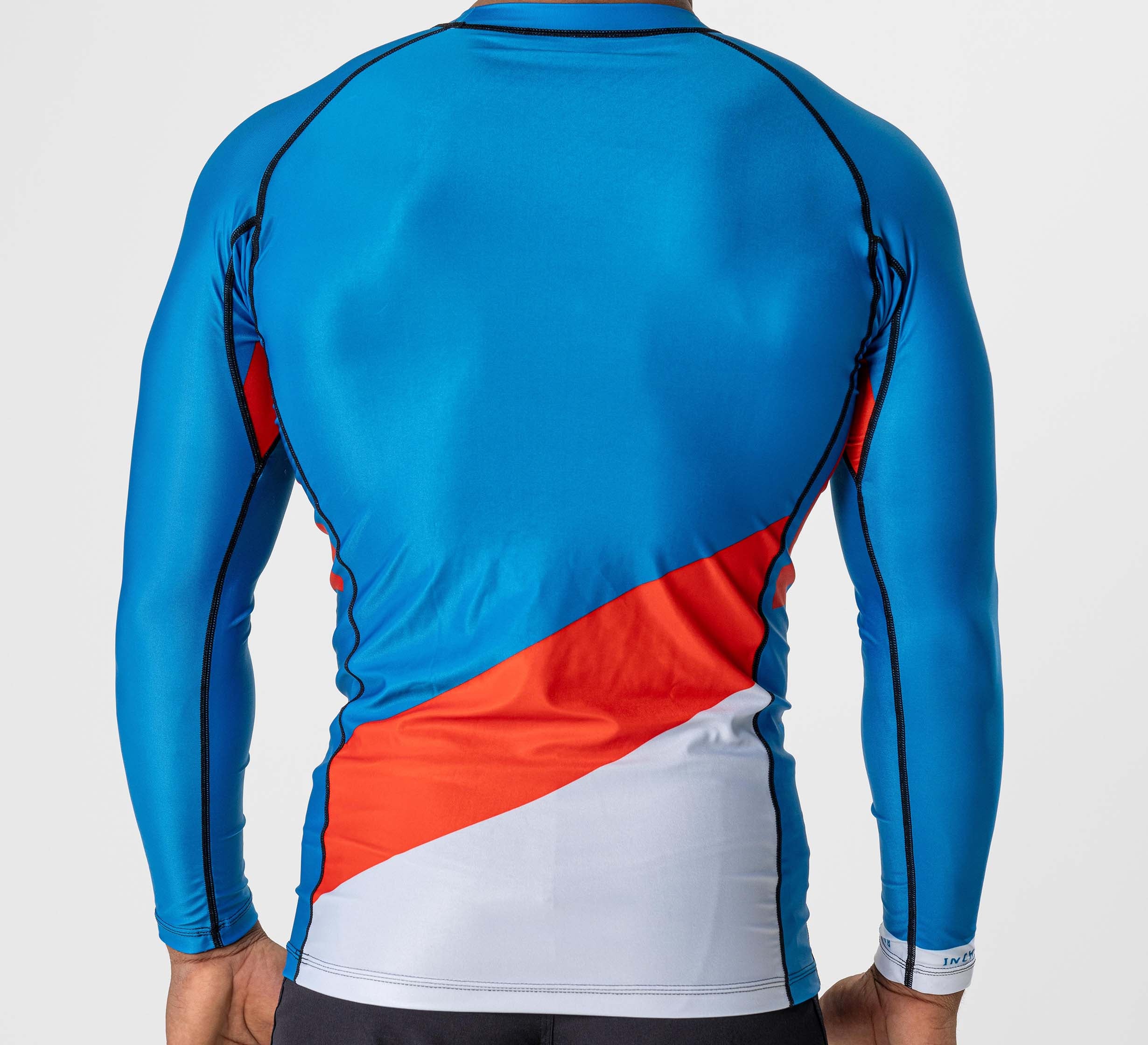 Pacer Flex Lite Long Sleeve Rashguard Blue/Red、mySite、gigharbornorthrealestate