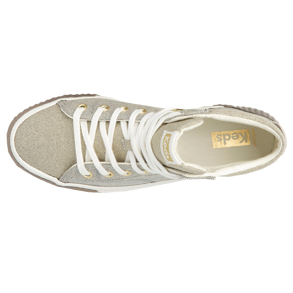 Demi TRX Mid Metallic Canvas Wedge Sneakers、mySite、gtrtttuynbv