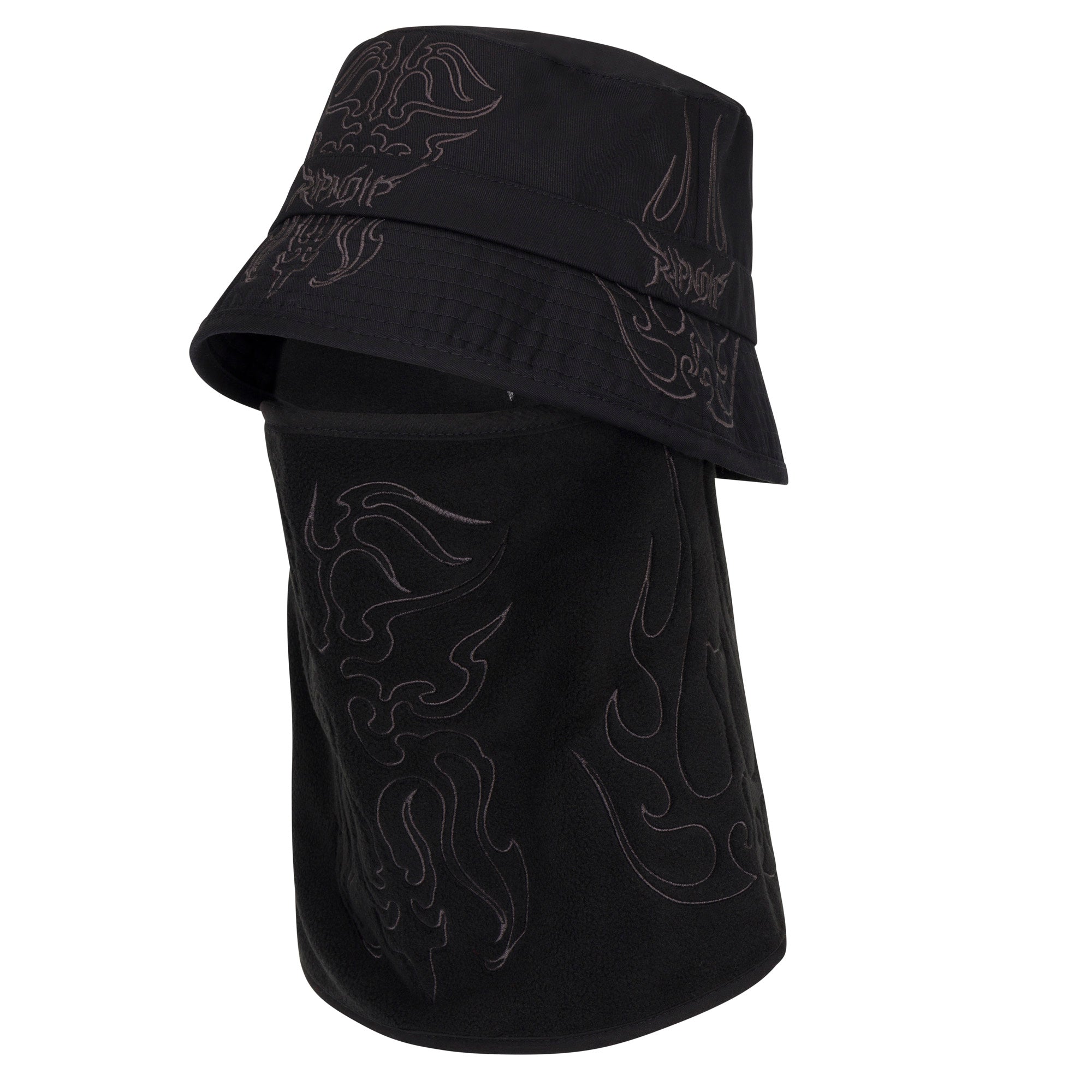  Volt Face Mask Bucket Hat (Black)、mySite、merchandisen