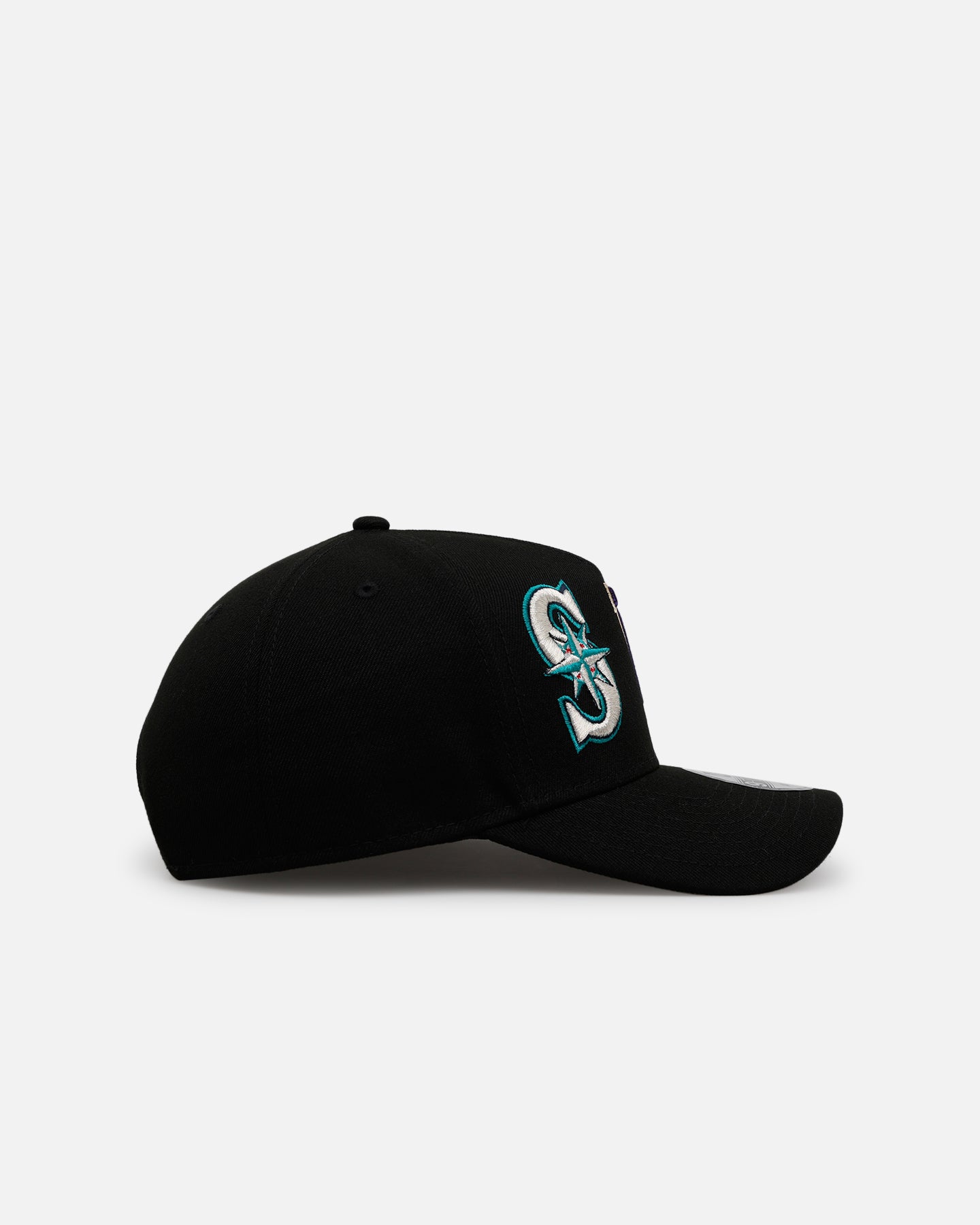 New Era Seattle Mariners 'MLB & NCAA Dual Logo' 9FORTY A-Frame Snapback Black、mySite、zt4zffjzw