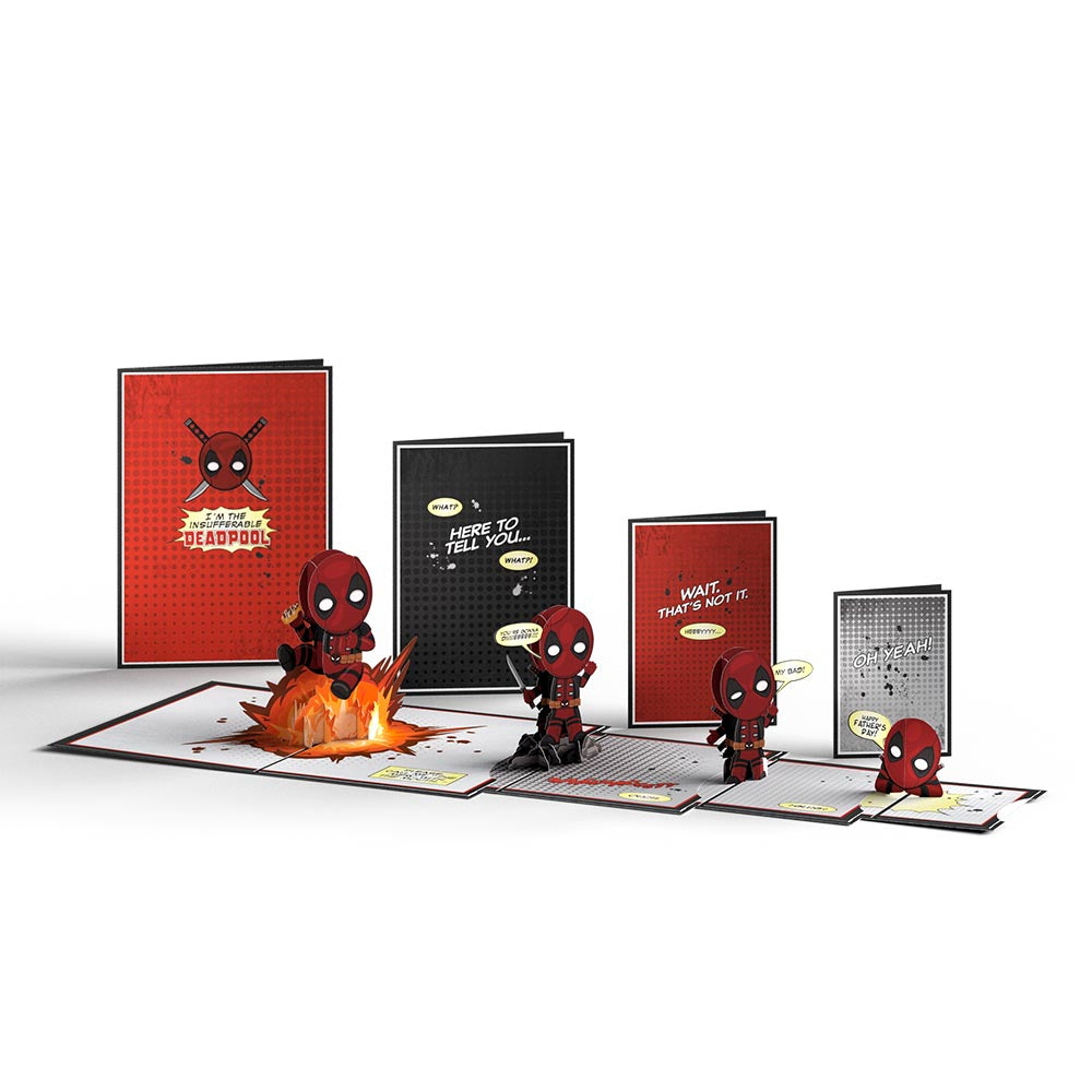 Marvel Deadpool Father's Day 4-in-1 Nesting Card、mySite、solidvoid