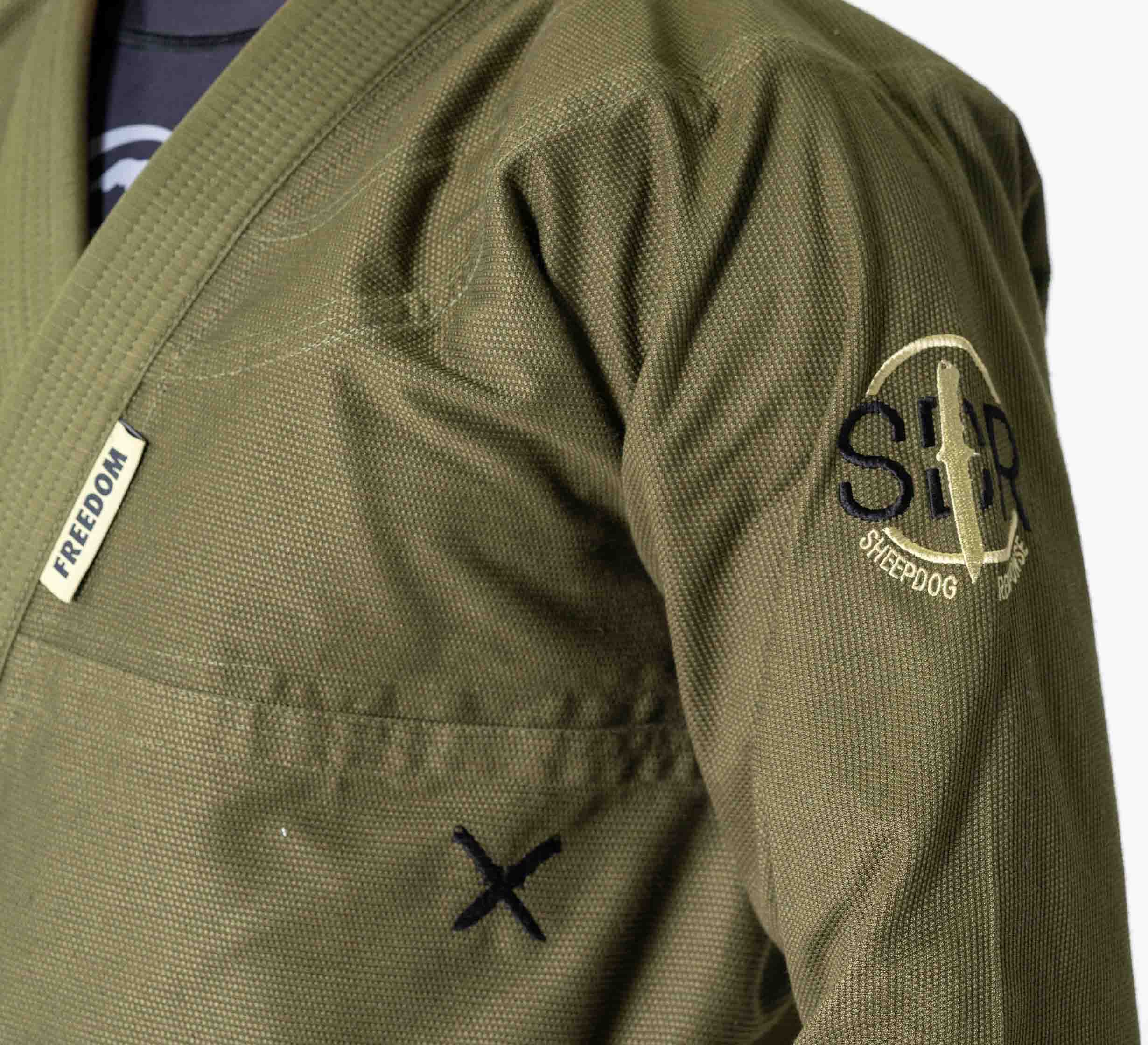 Suparaito BJJ Gi Sheepdog Response Edition Military Green、mySite、gigharbornorthrealestate