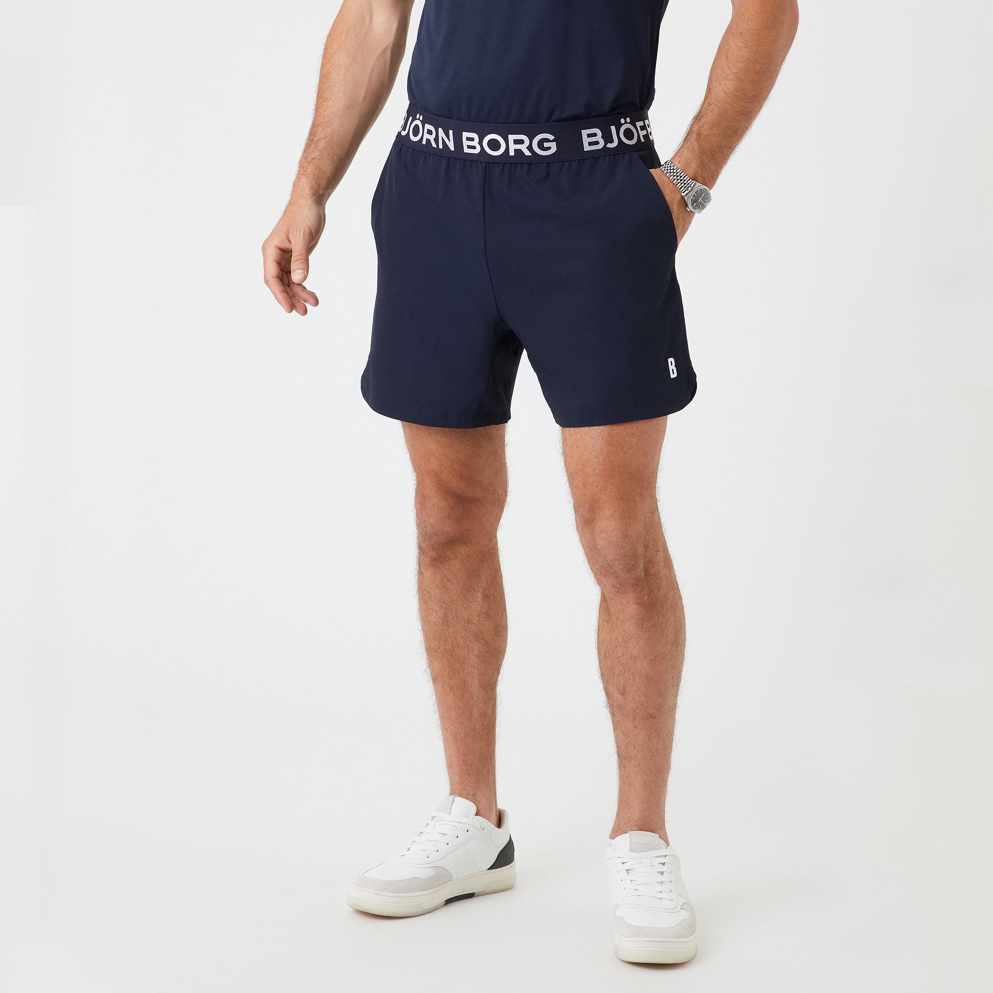 Bj枚rn Borg Ace Men's 7-Inch Tennis Shorts