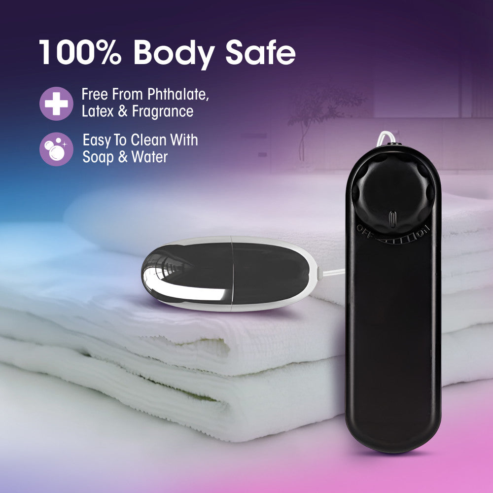 B Yours By Blush® | Silver Power Bullet Black 2-Inch Vibrating Bullet、mySite、bottomscart