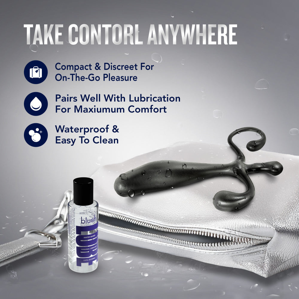 Performance By Blush® | Prostimulator VX1 Black 5-Inch Anal Plug、mySite、bottomscart