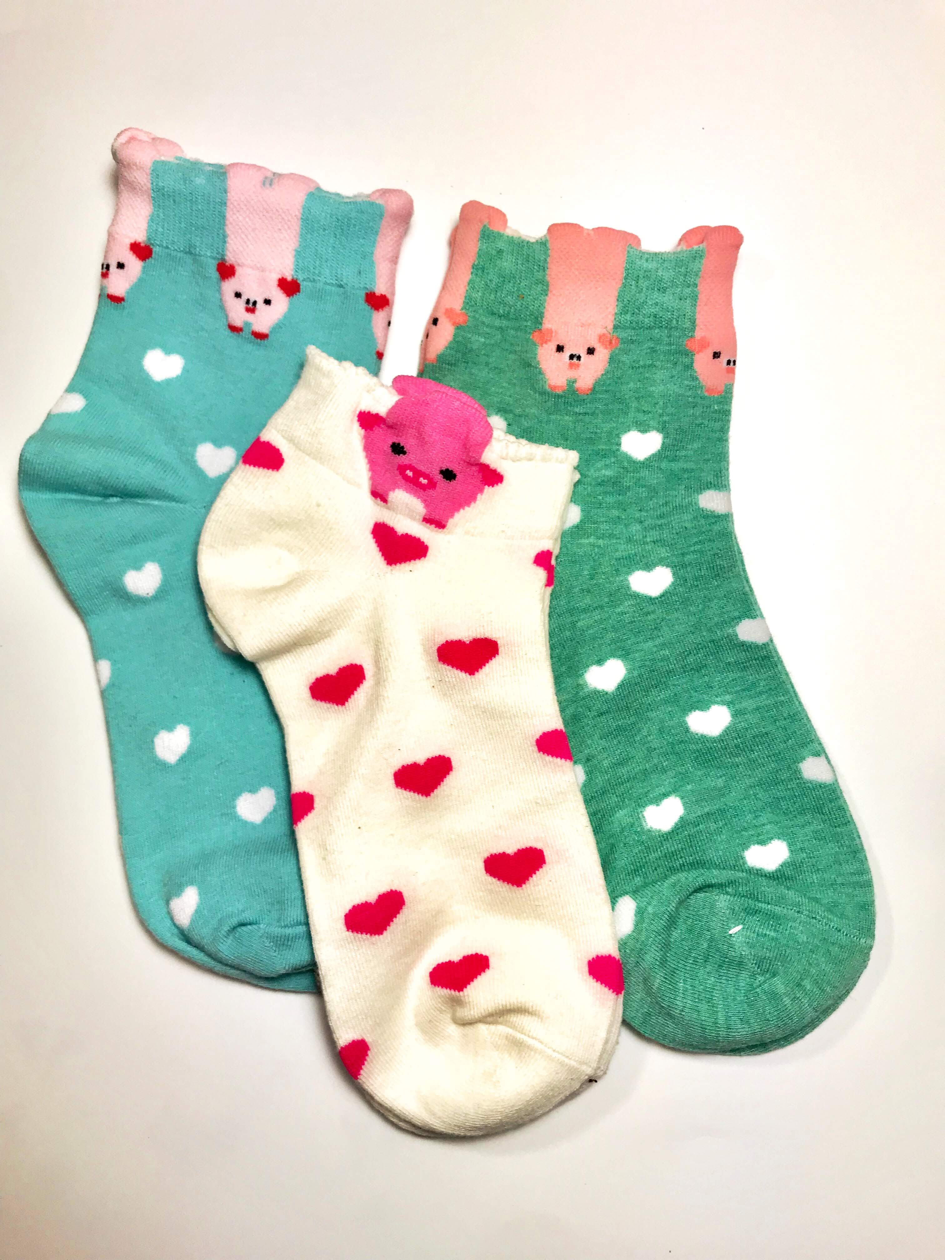 Cat or Dog Ankle Socks Athletic Socks With Cute Animals、mySite、g9winljtr