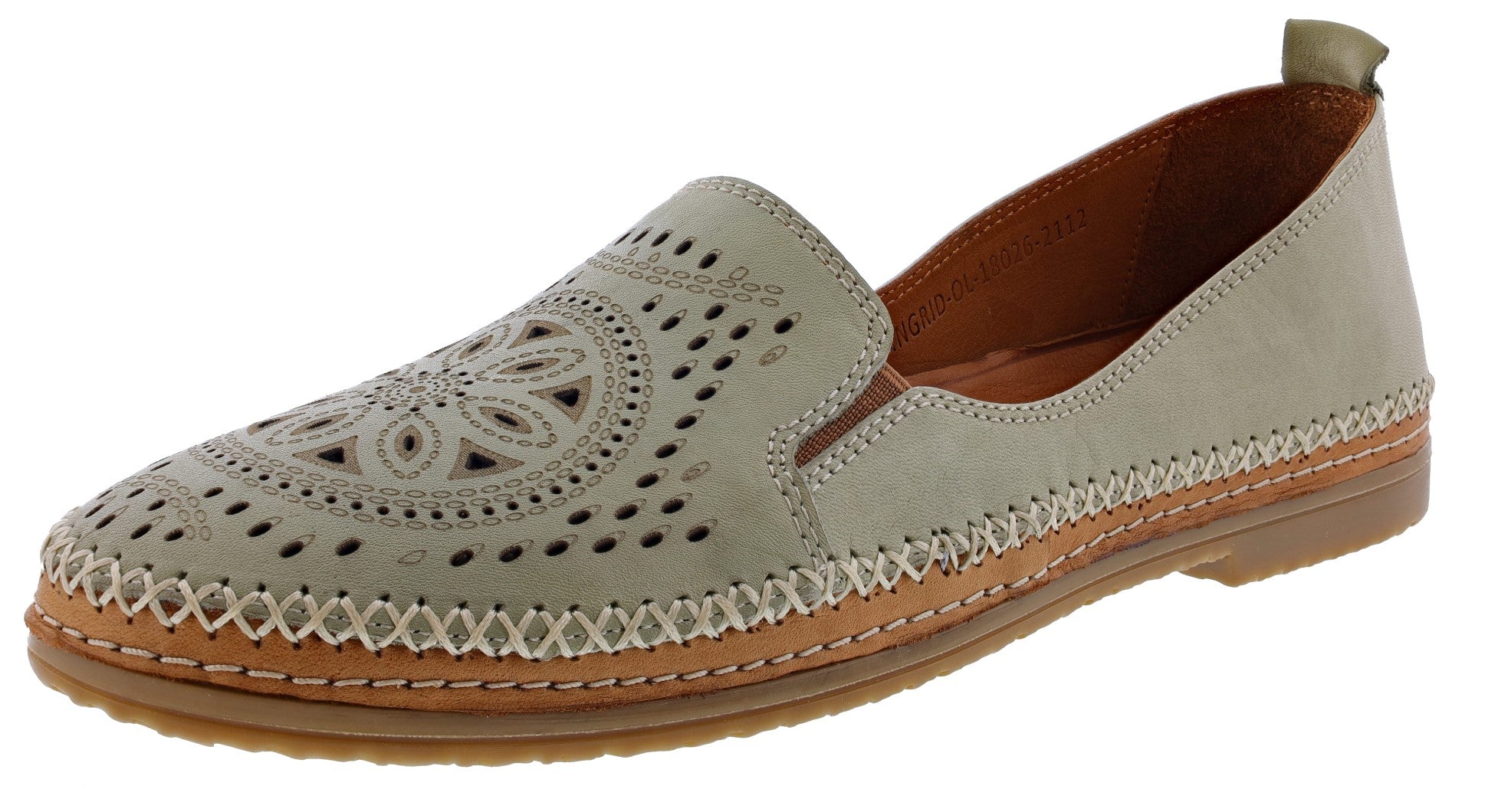 Spring Step Women's Ingrid Leather Slip On Loafer、mySite、dreamappss