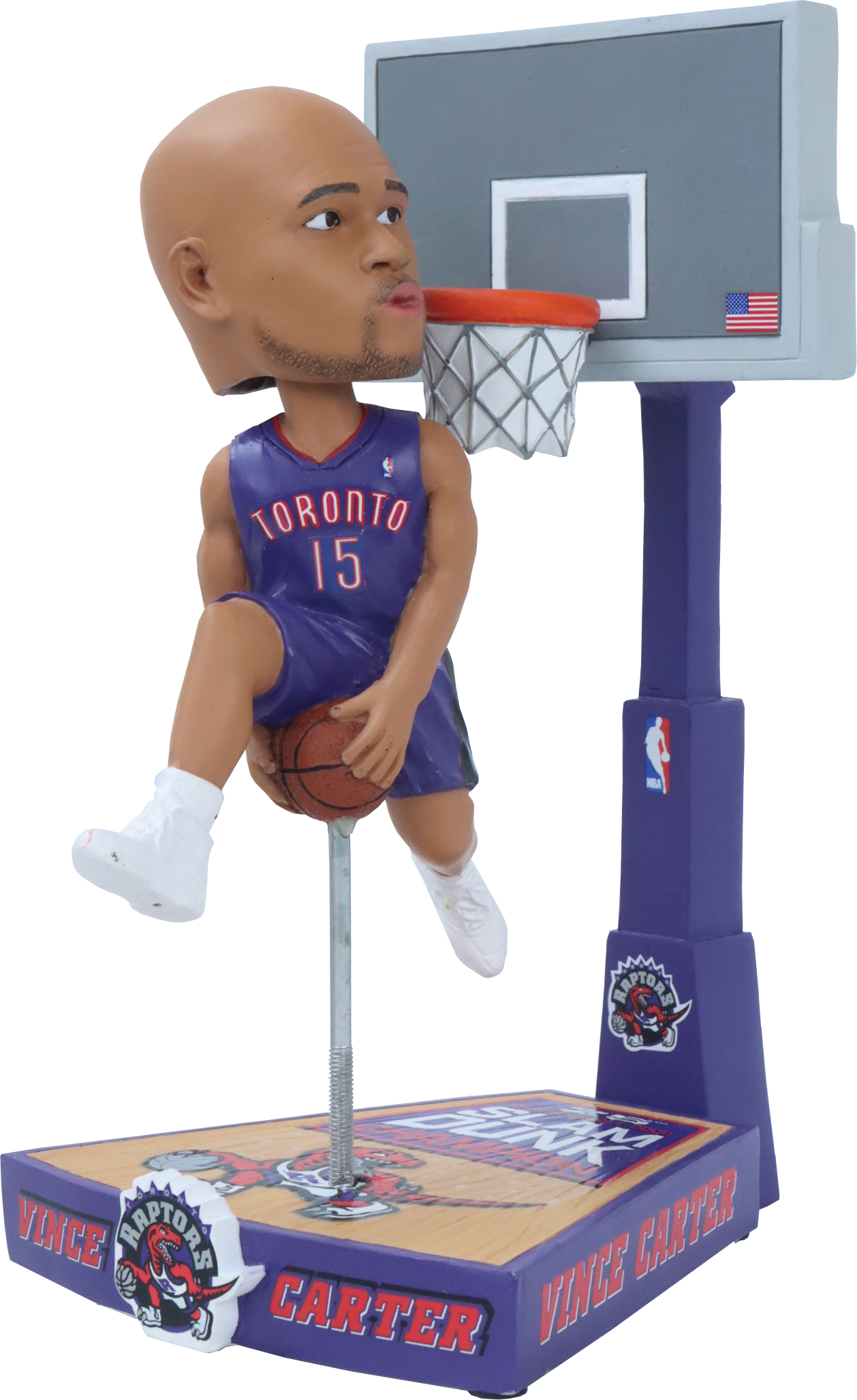 Vince Carter Between The Leg Slam Dunk Champ Bobblehead、mySite、neckold