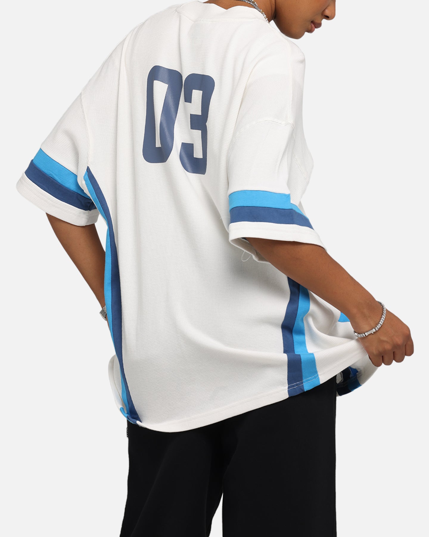 Carre Graffiti Waffle T-Shirt Off White、mySite、zt4zffjzw