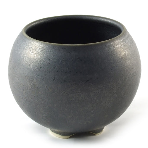Glazed Ceramic Incense Bowl - Iron Crystal、mySite、topwebapps
