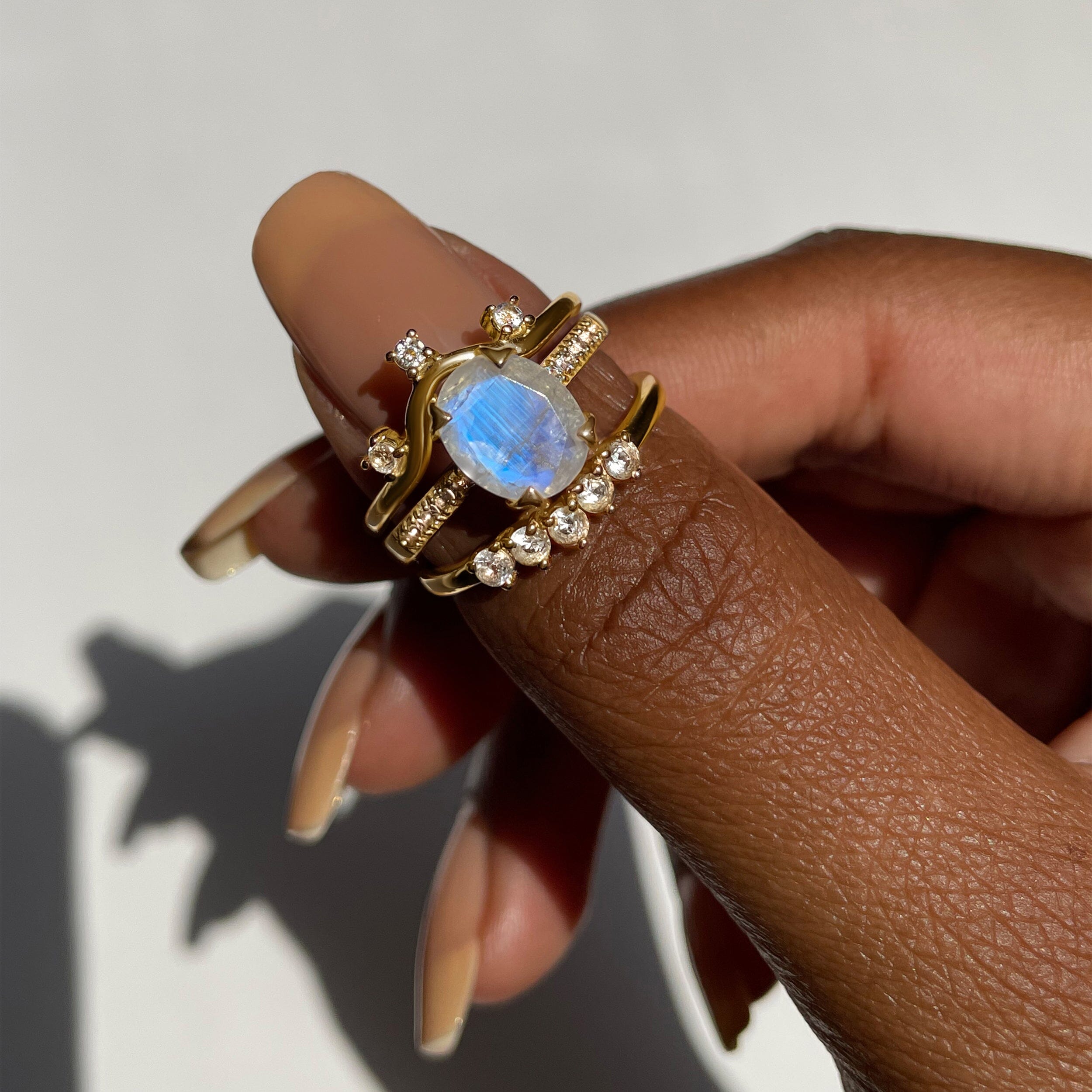 Moonstone Ring - Harlow、mySite、hinf8tx79