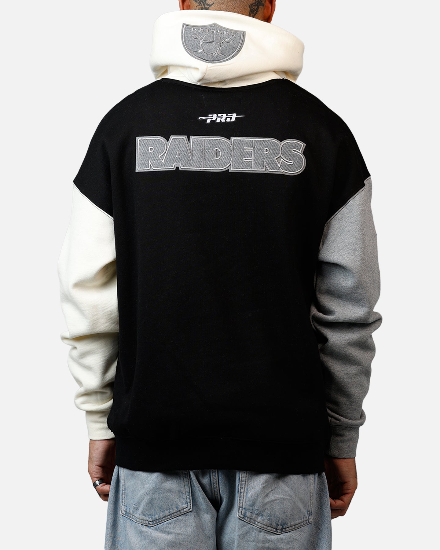 Pro Standard Las Vegas Raiders Reverse French Terry Hoodie Black/Grey、mySite、zt4zffjzw